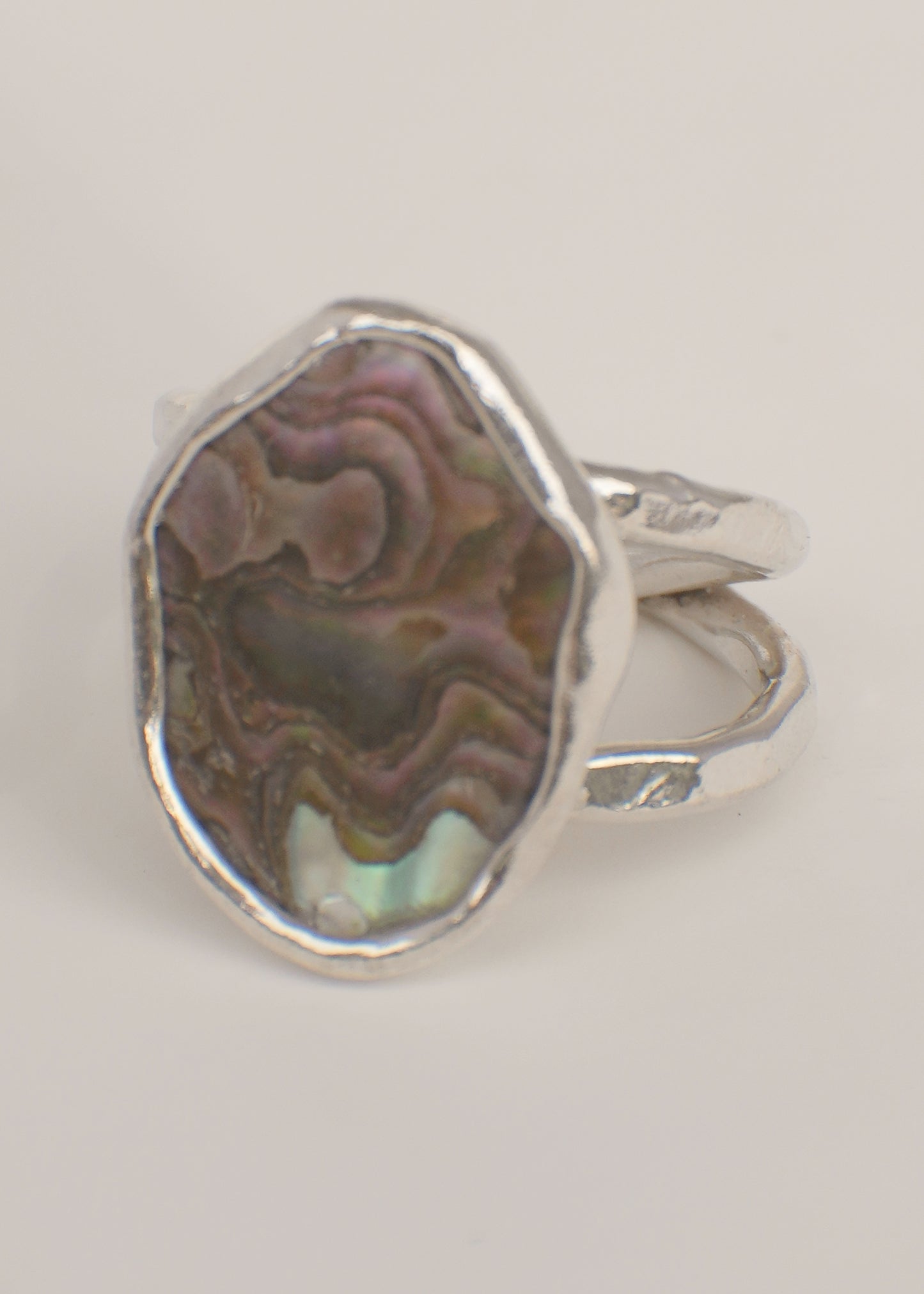 Abalone ring 5
