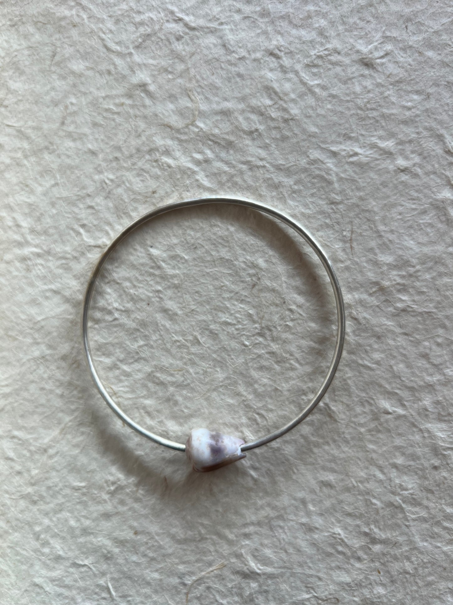 Cone shell bangle