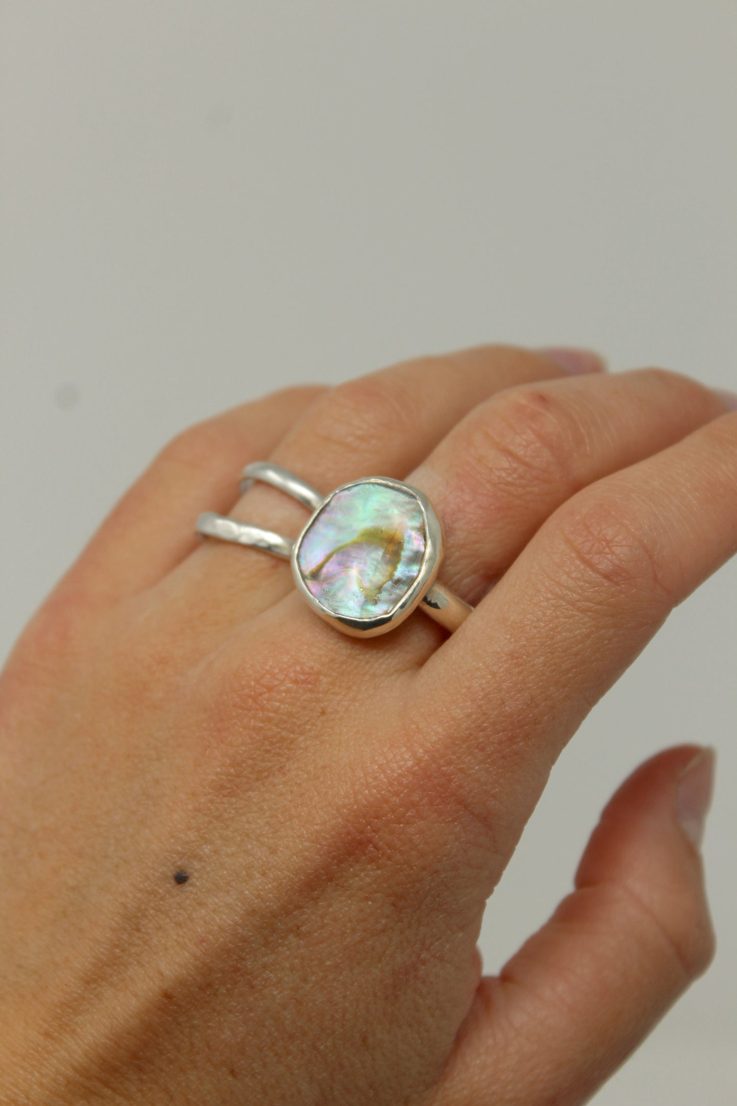 Abalone Ring - Size 10