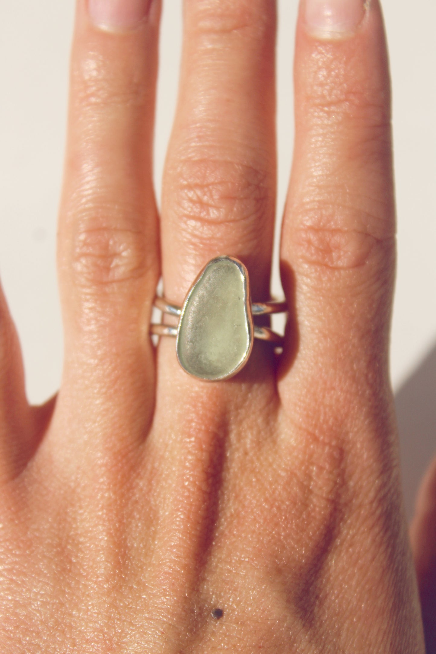 Sea Glass Ring - 8