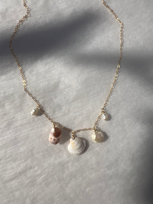 Spiral Charm Necklace