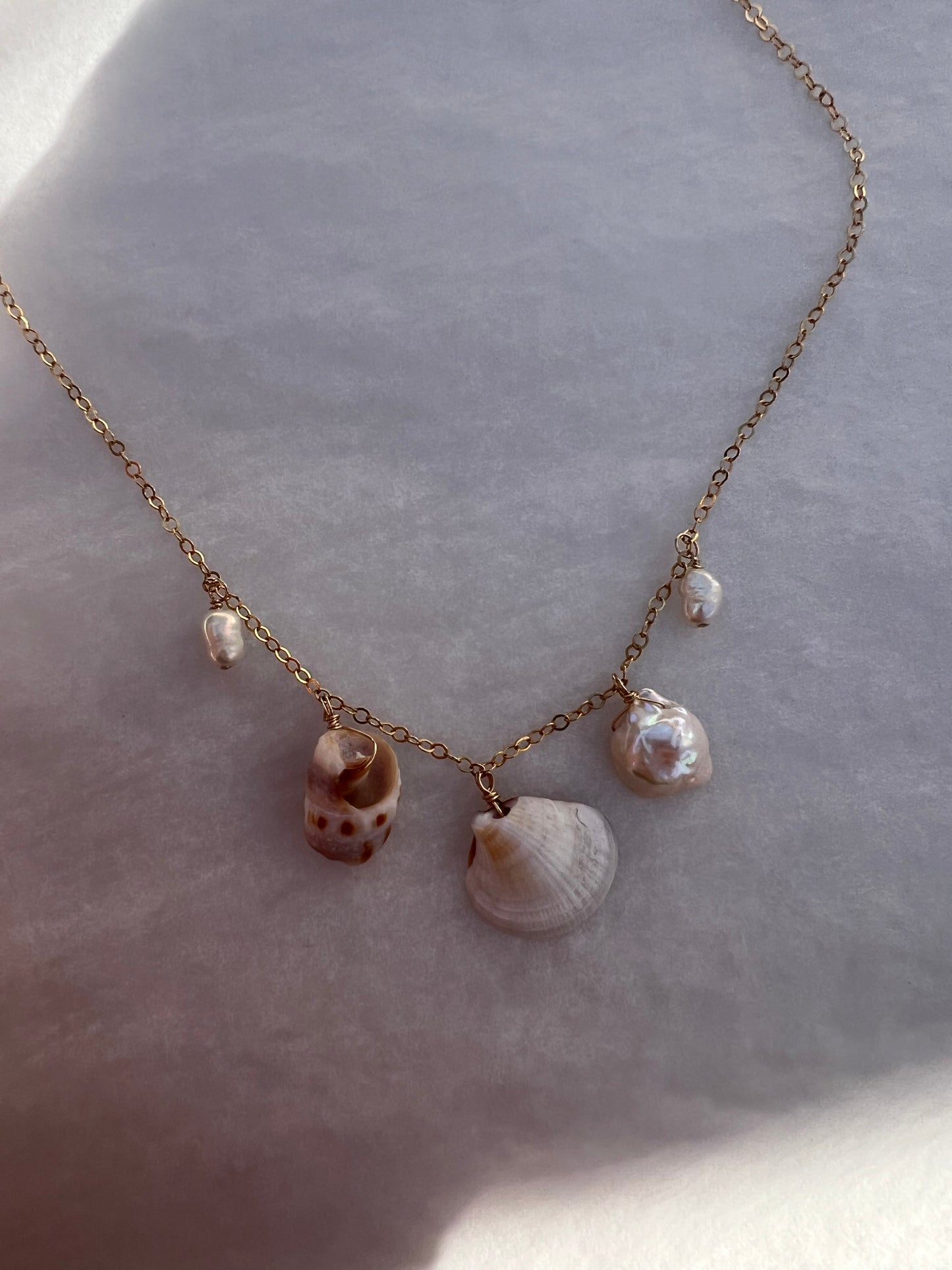 Spiral Charm Necklace