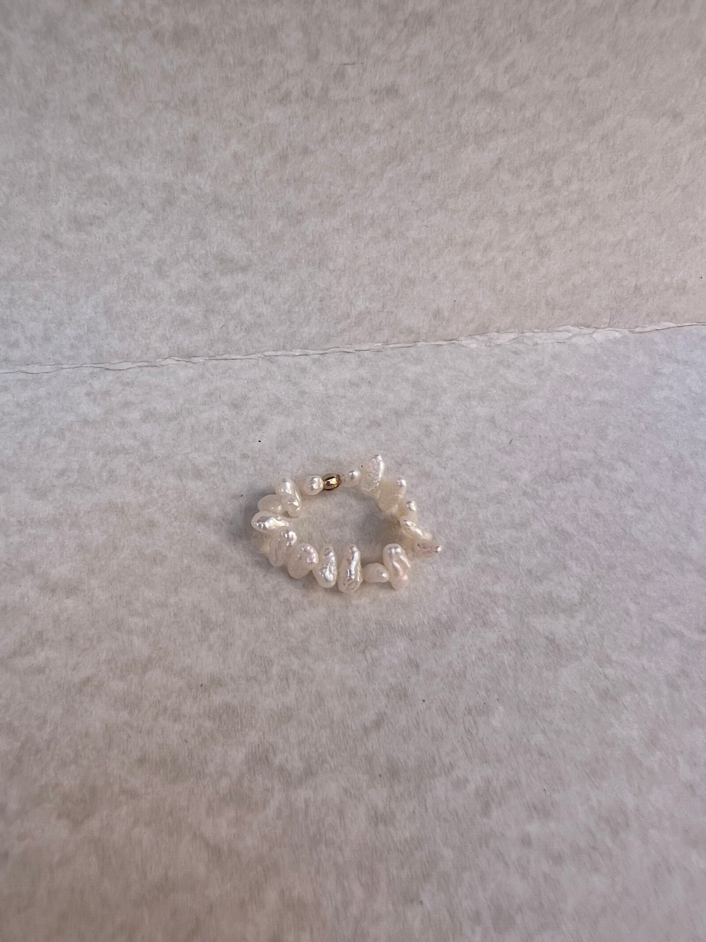 Baroque Pearl Ring