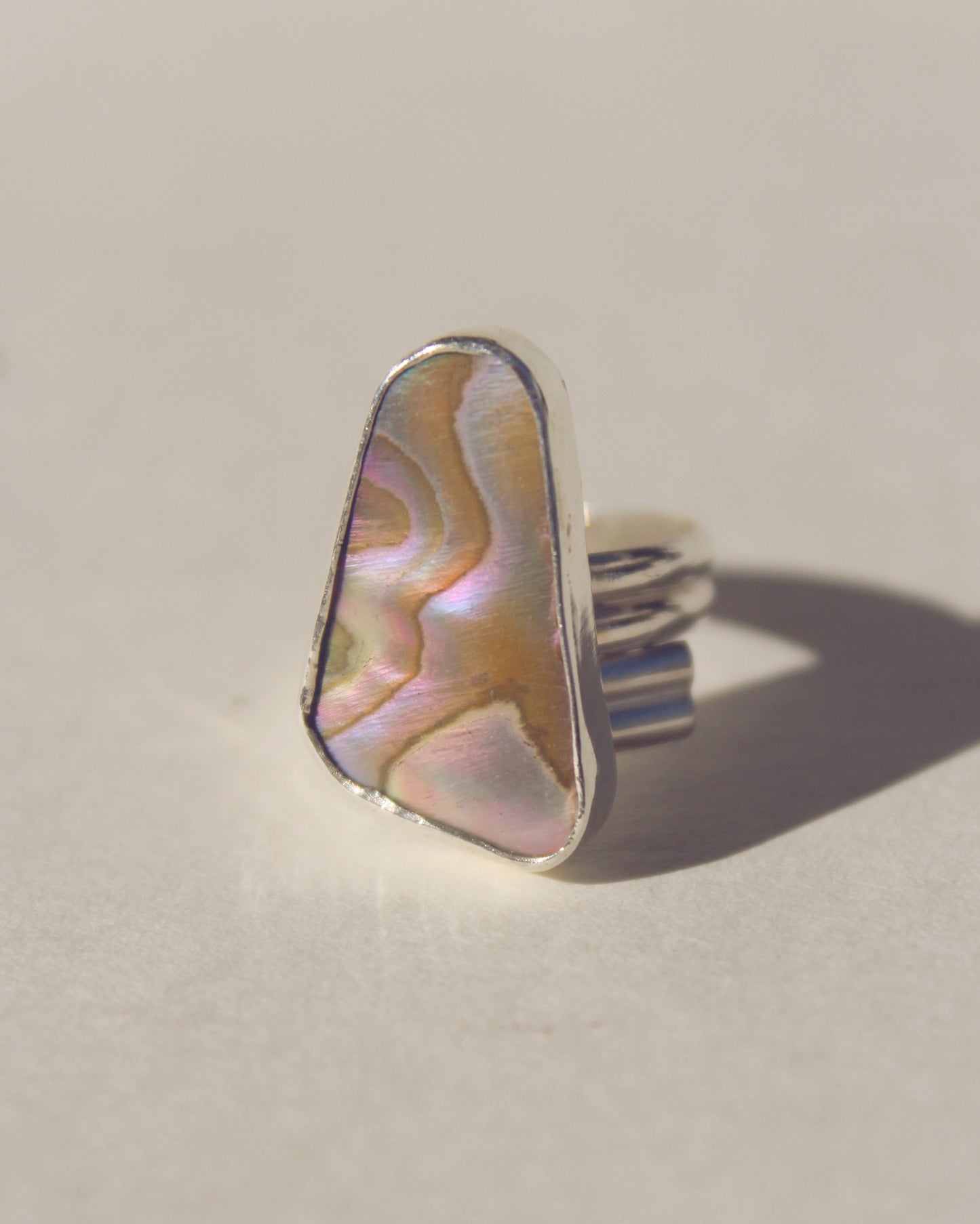 Abalone Ring - adjustable