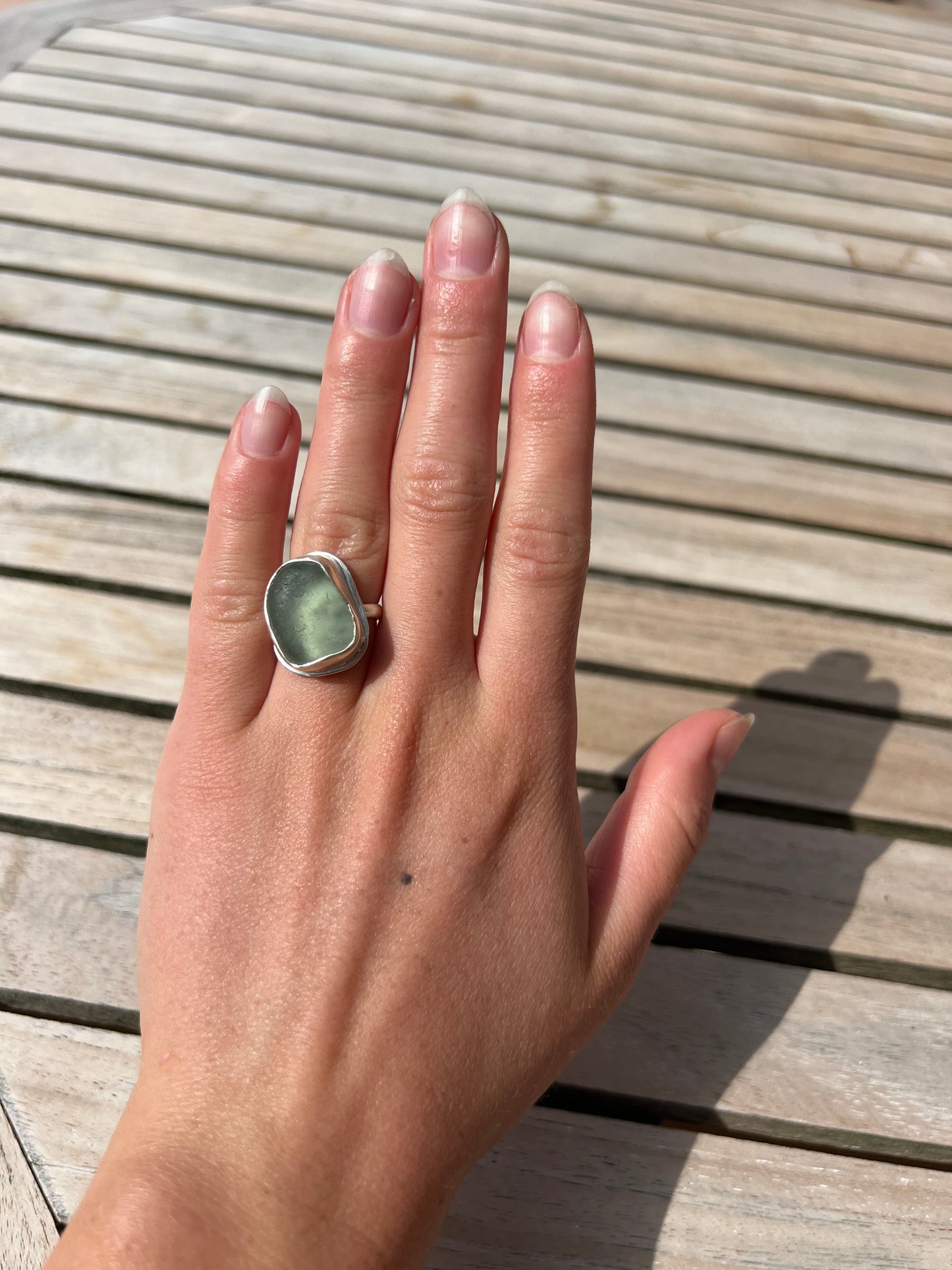 Sea Glass Ring 8