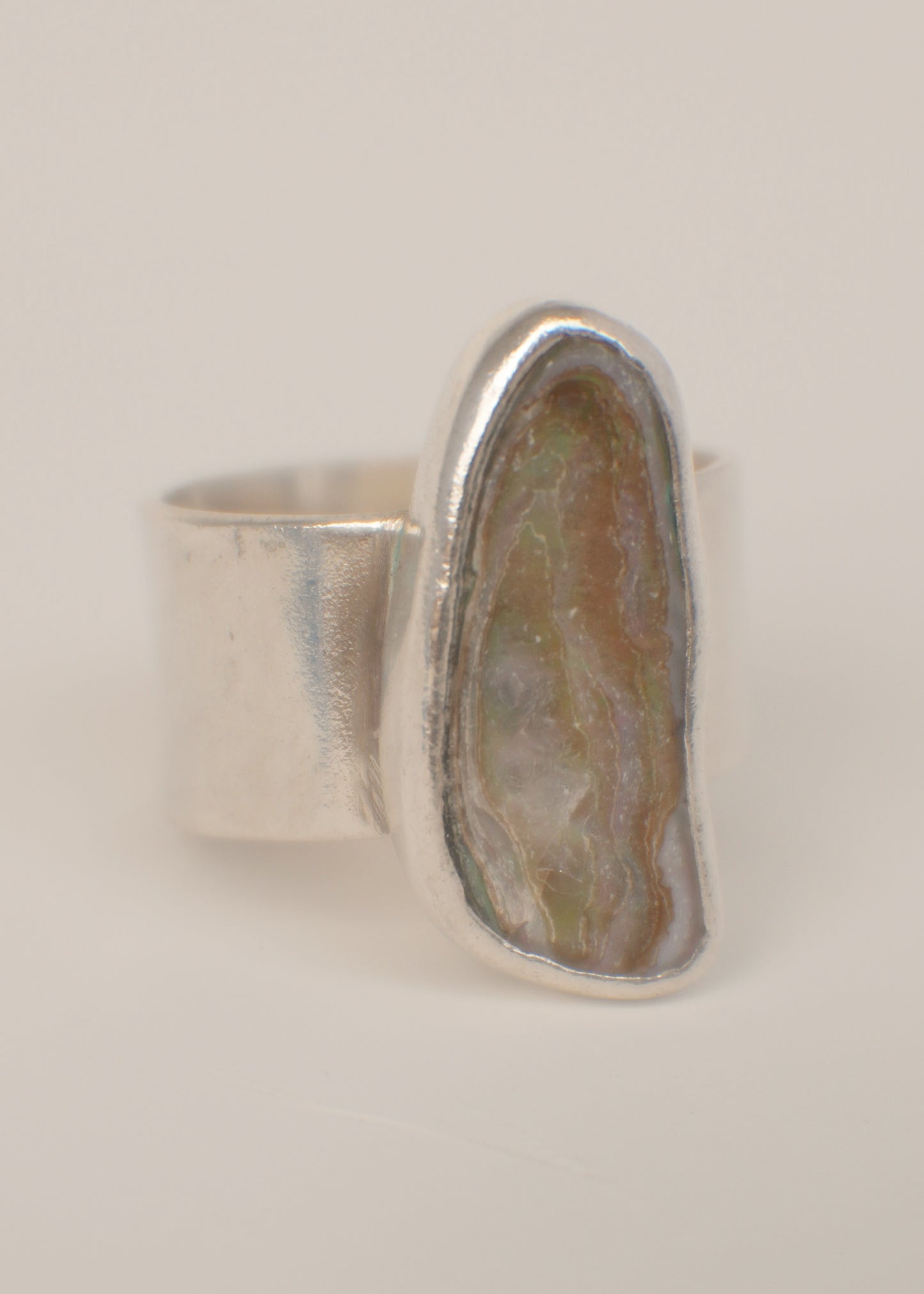 Abalone ring 6