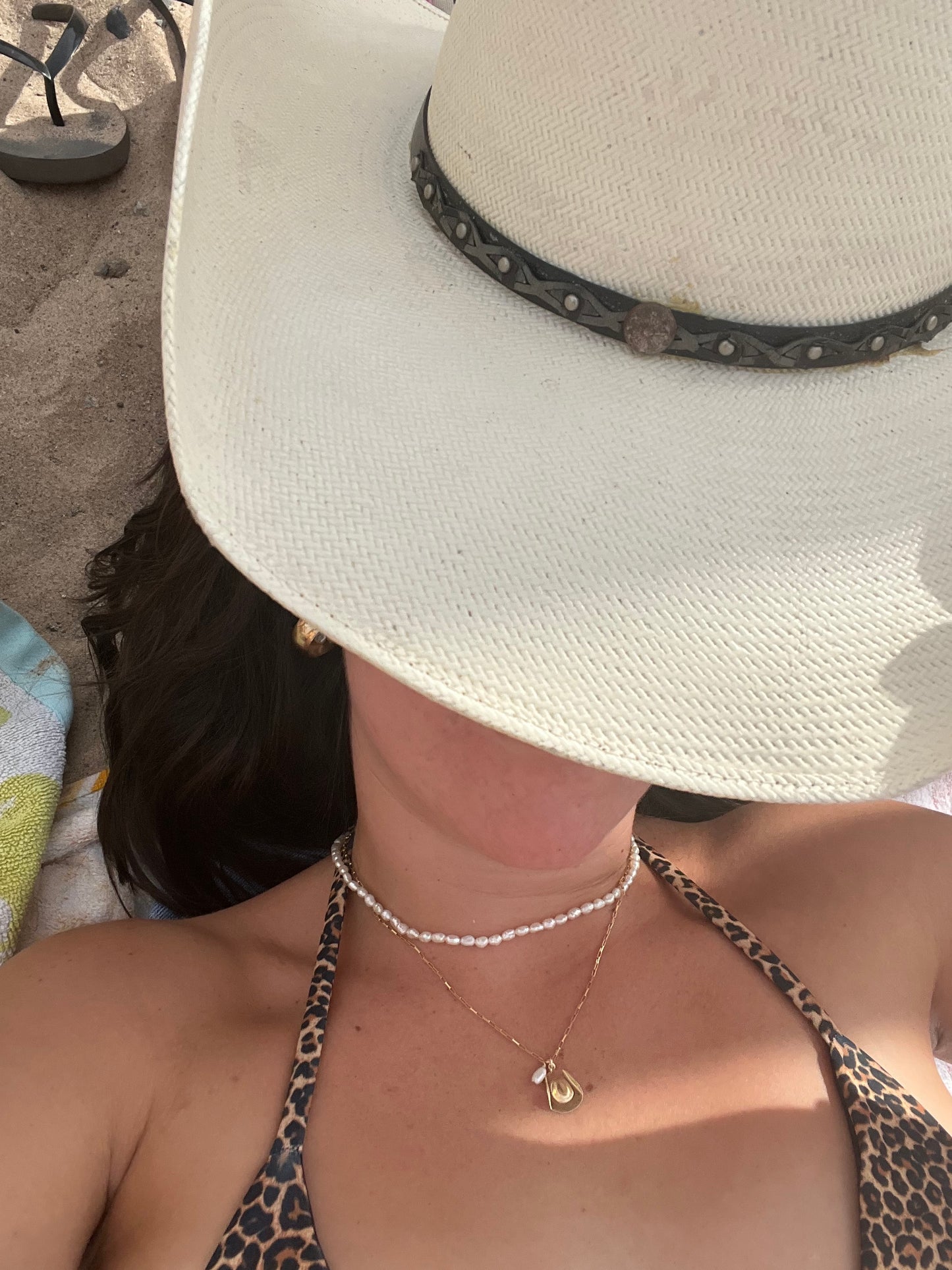 Cowboy Hat Necklace