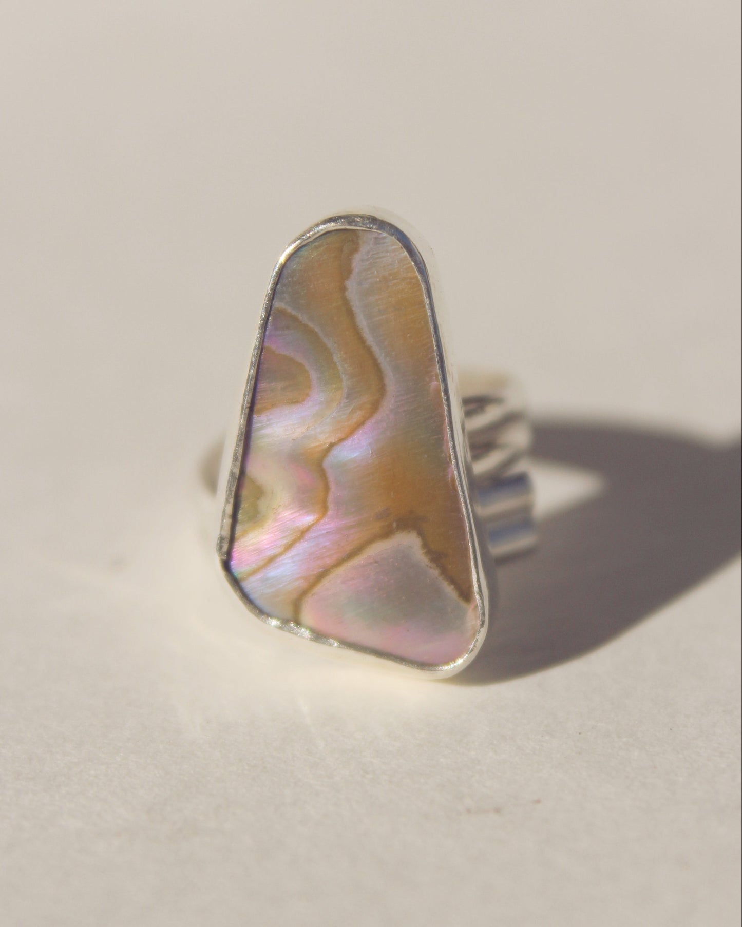 Abalone Ring - adjustable