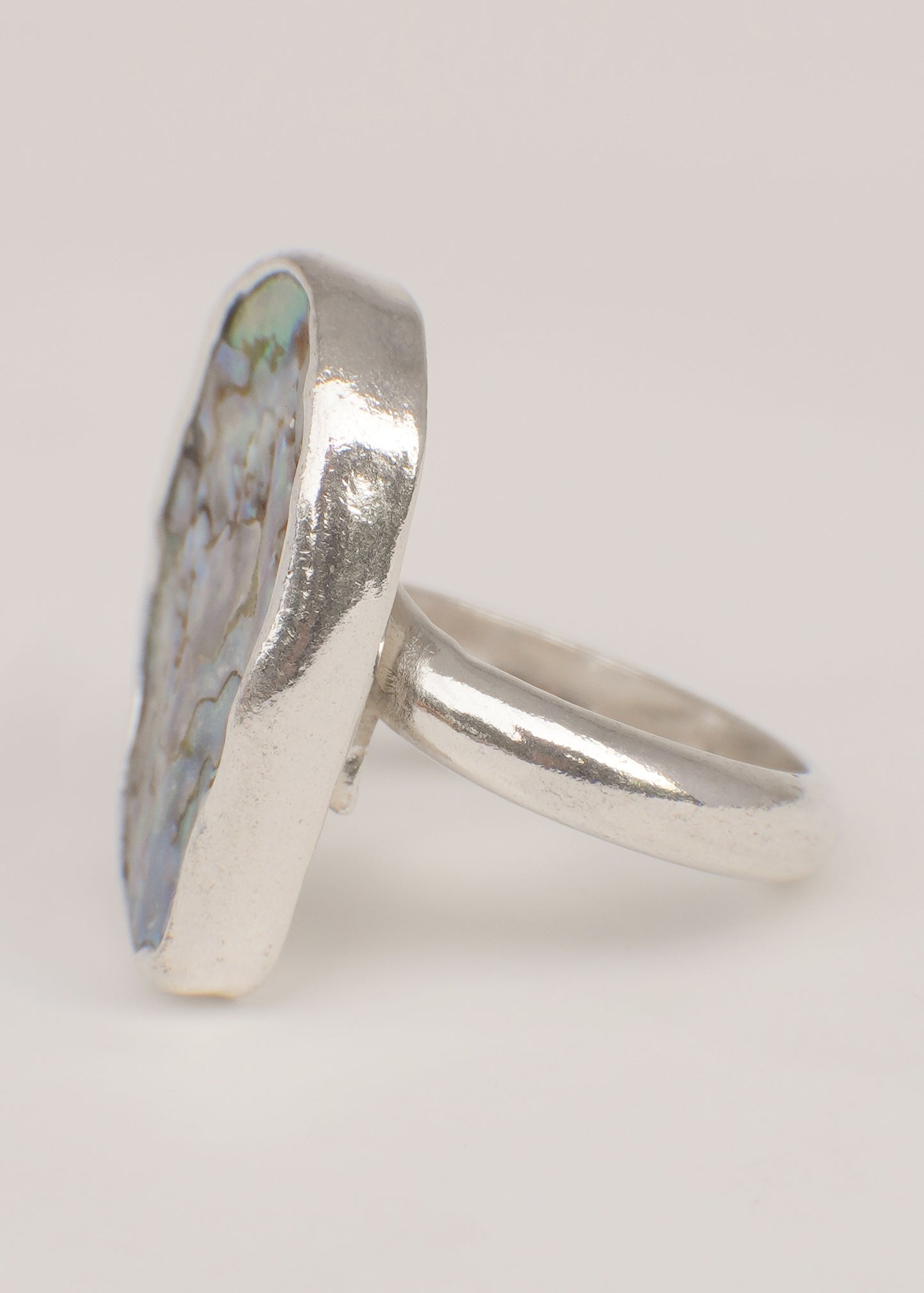 Abalone ring 8.5