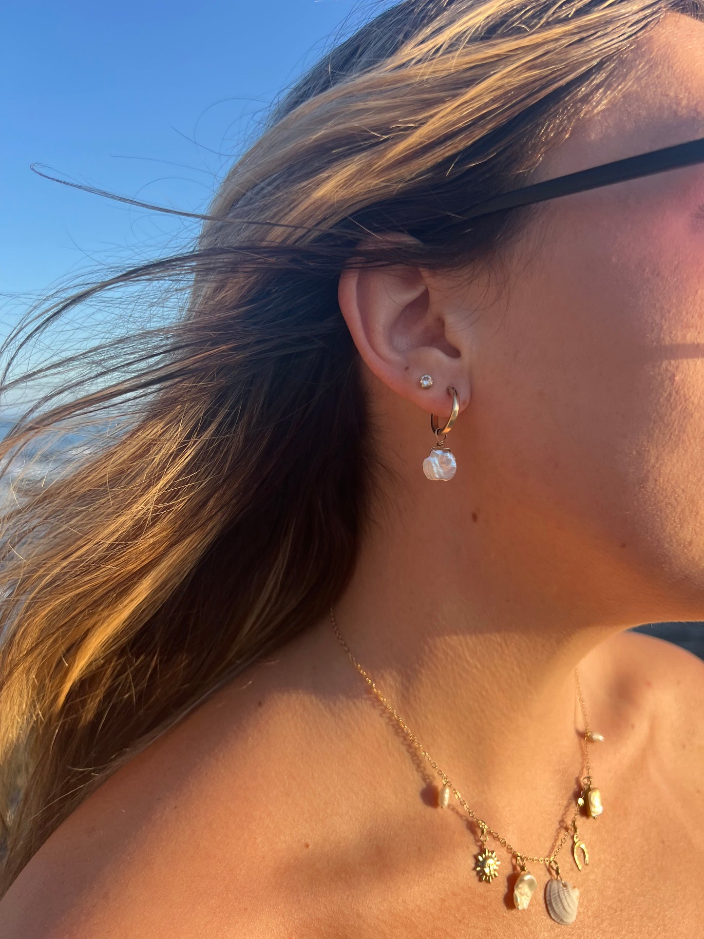 Keshi Earrings