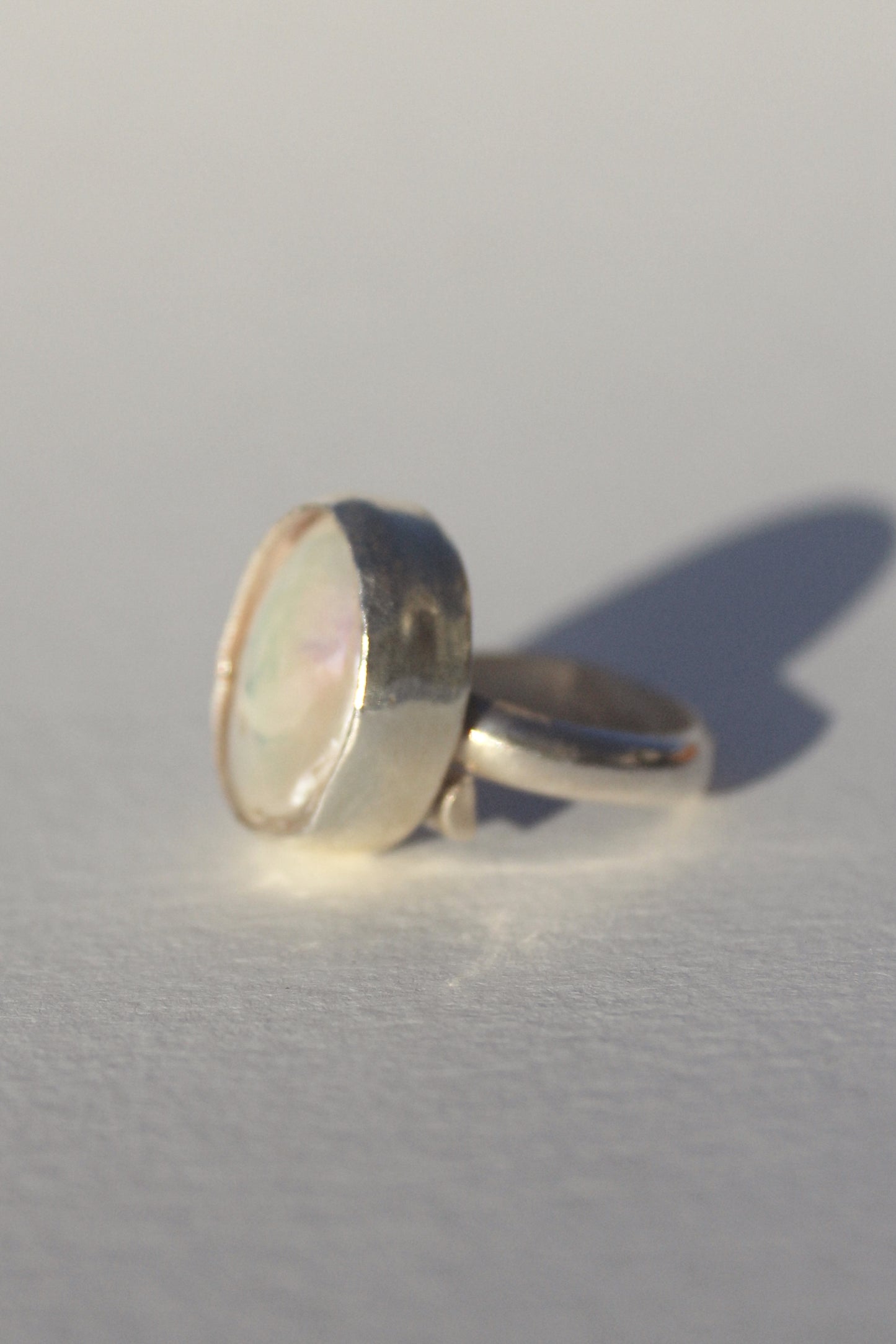 Pearl Ring - adjustable
