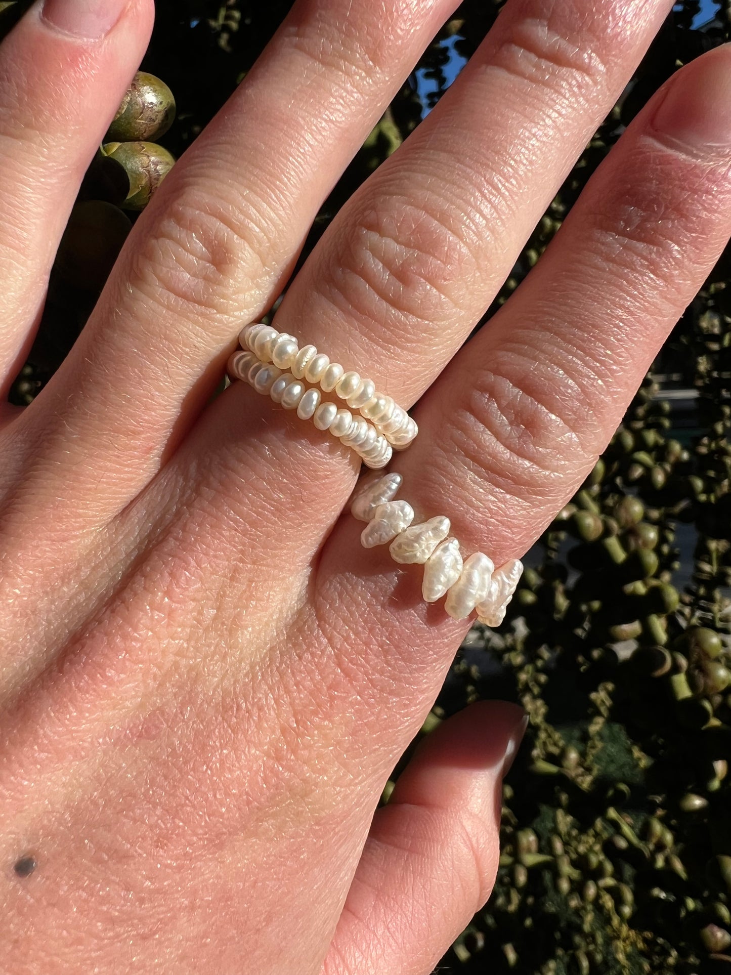 Mini Pearl Ring