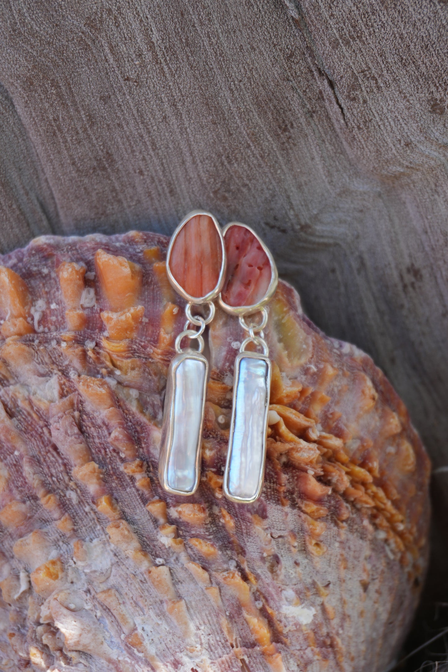 Spiny Oyster Bahia Earrings