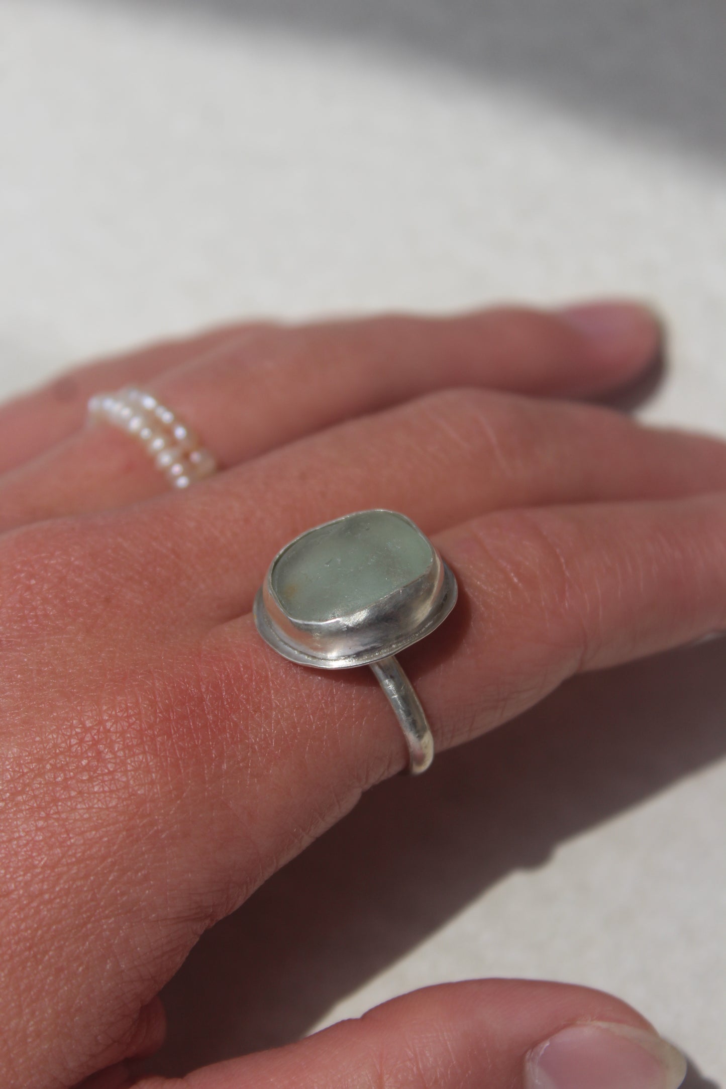 Sea Glass Ring 3
