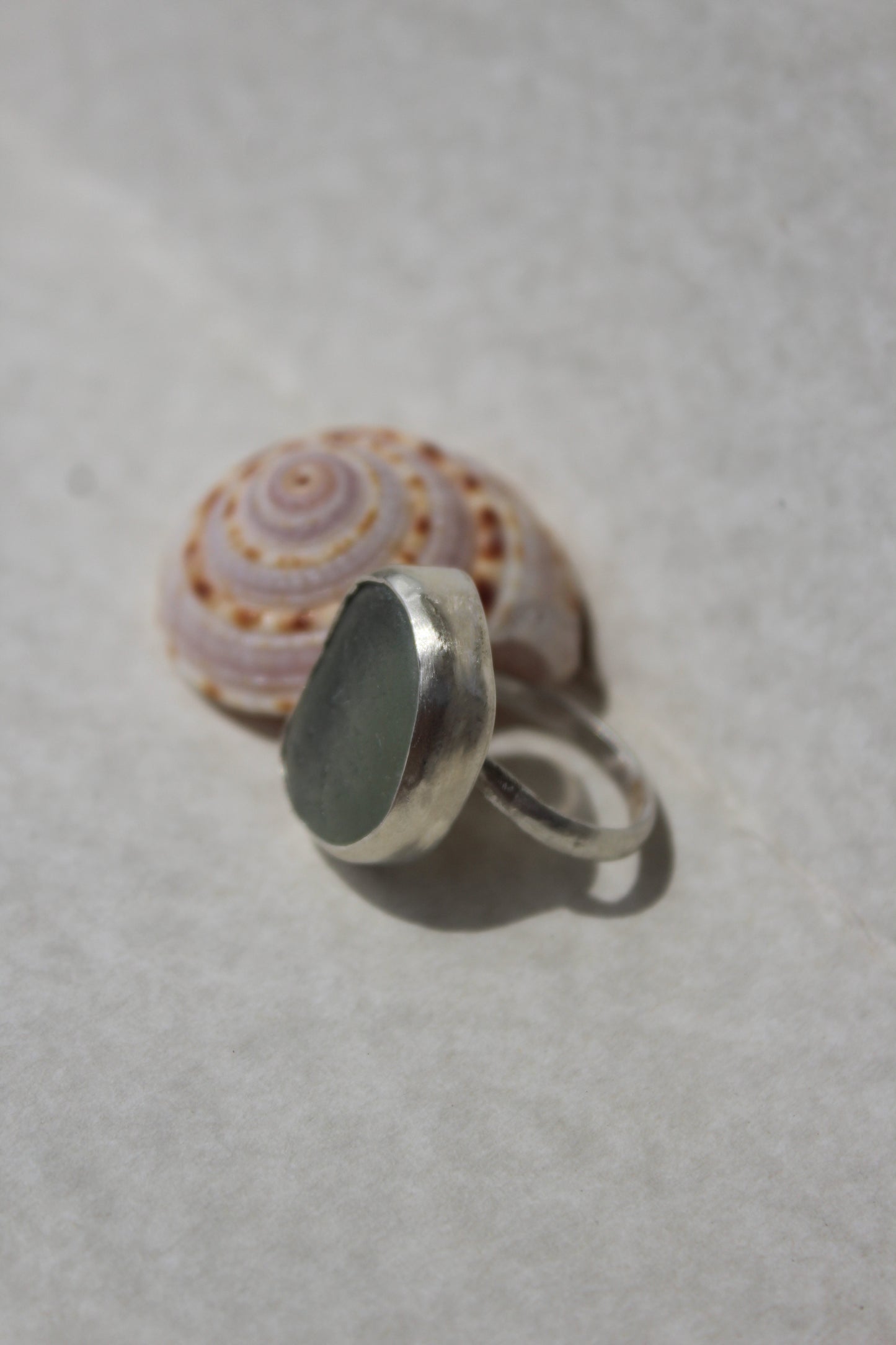 Sea Glass Ring 7