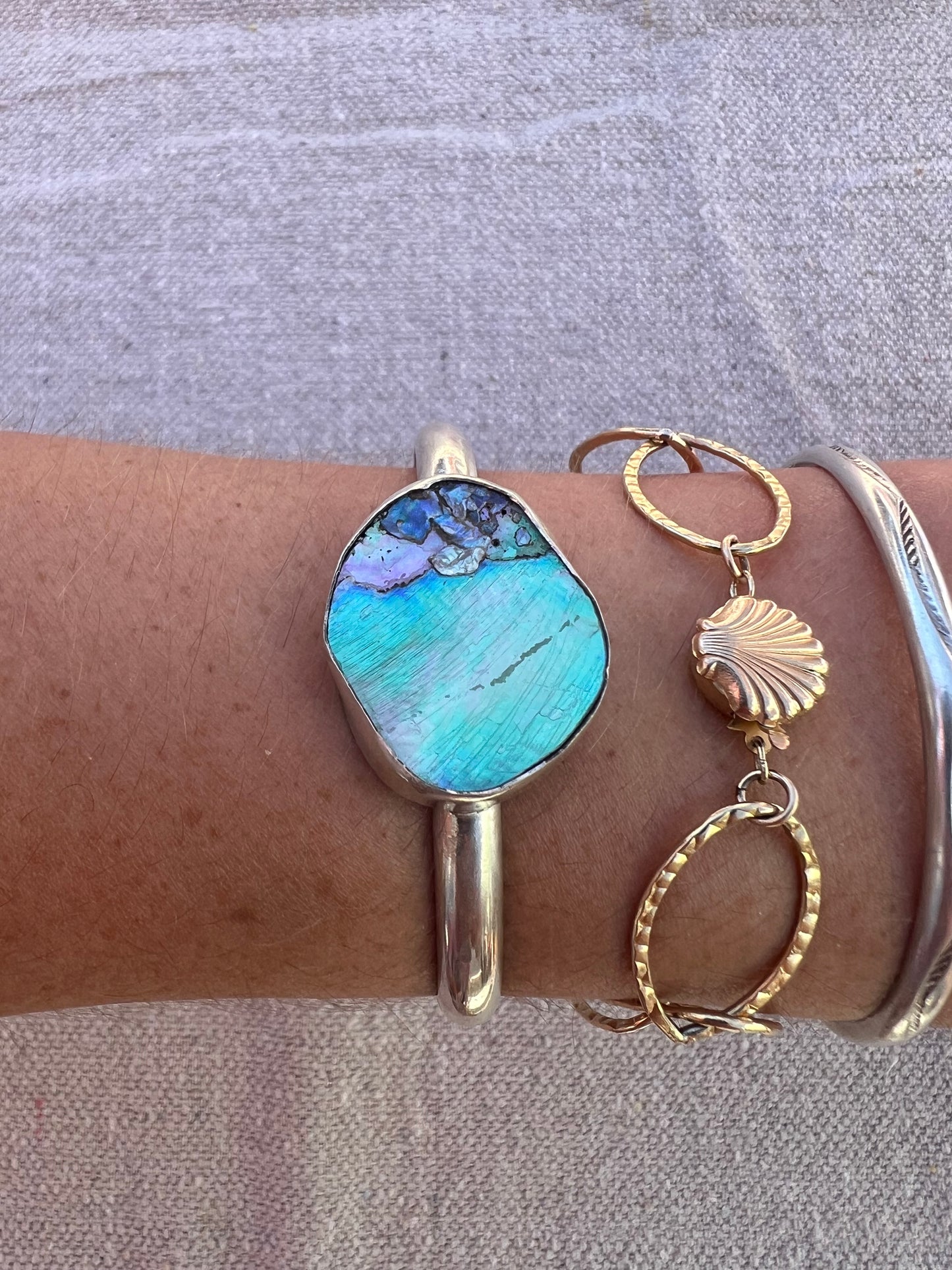Abalone Cuff