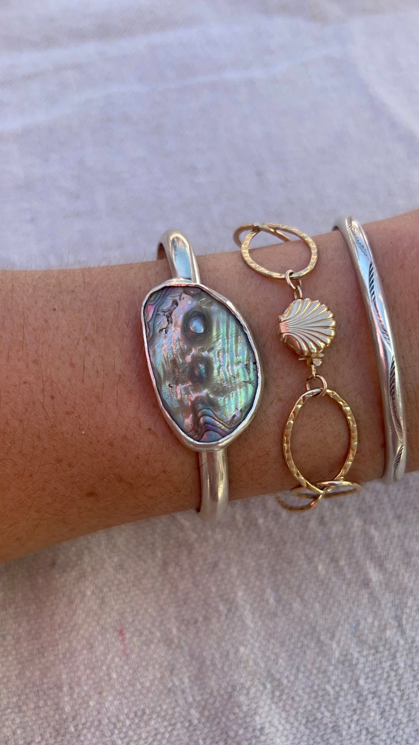 Abalone Cuff