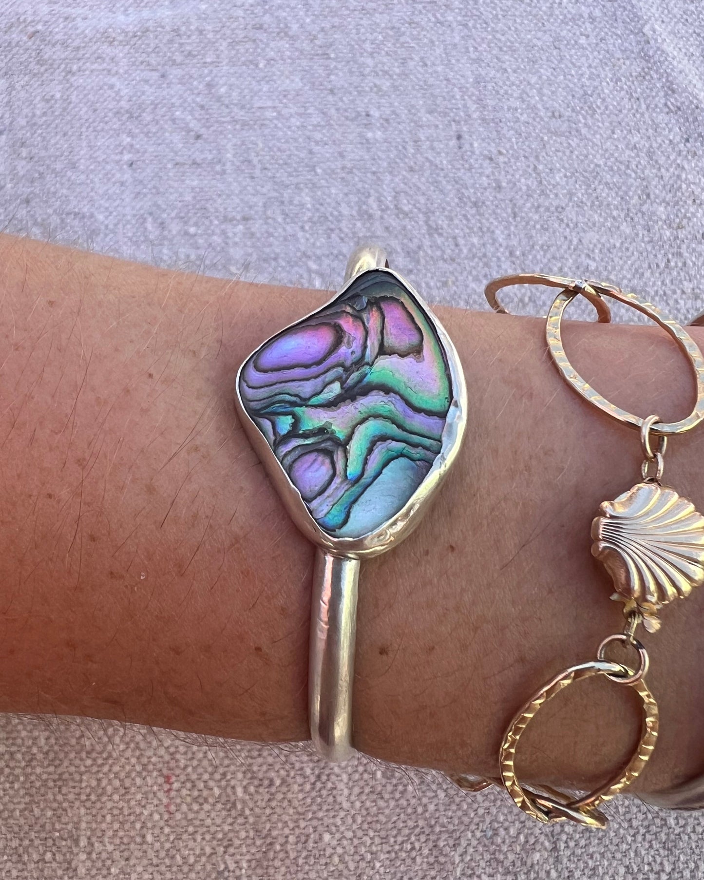 Abalone Cuff