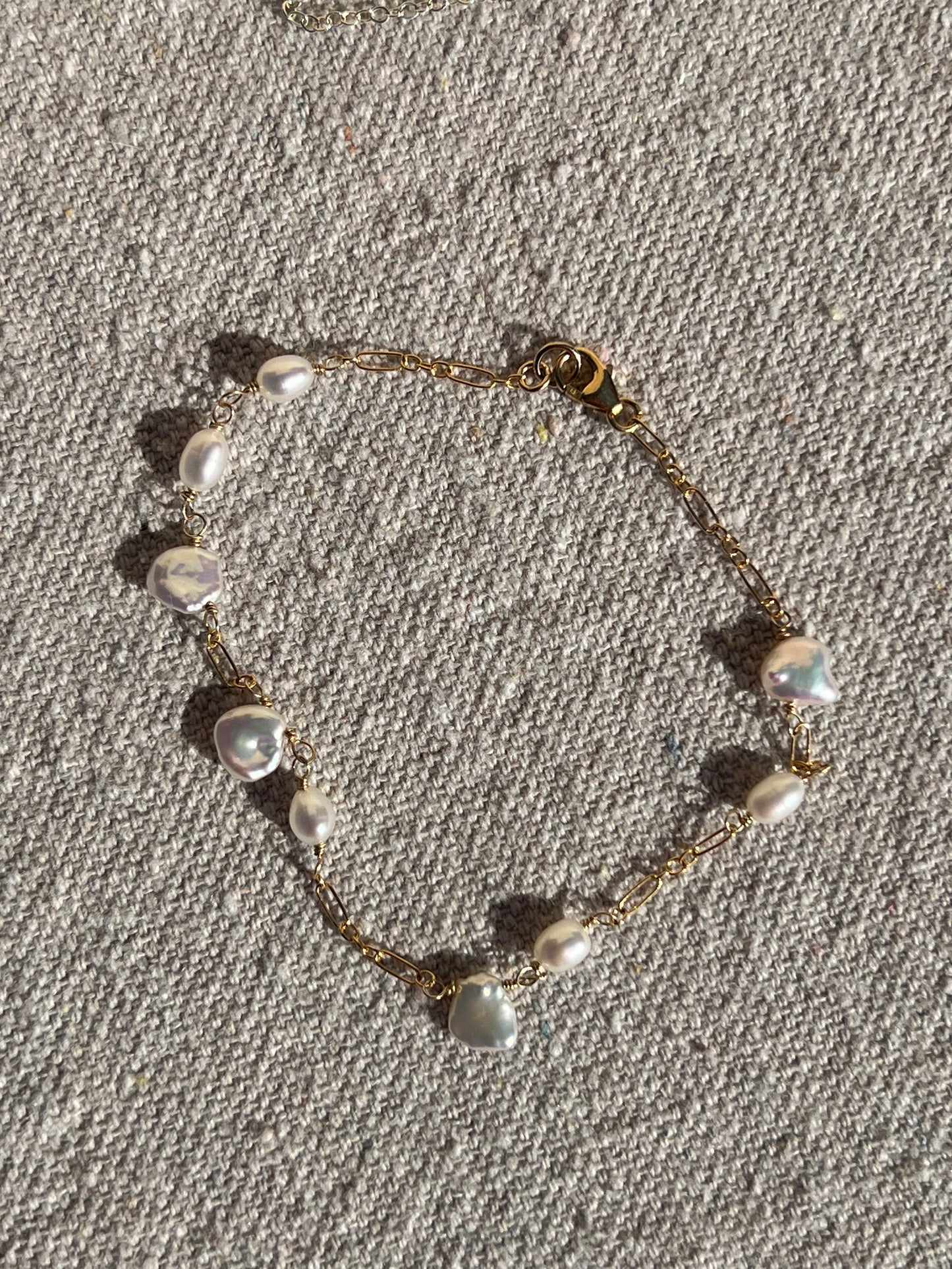 Baroque Pearl Bracelet