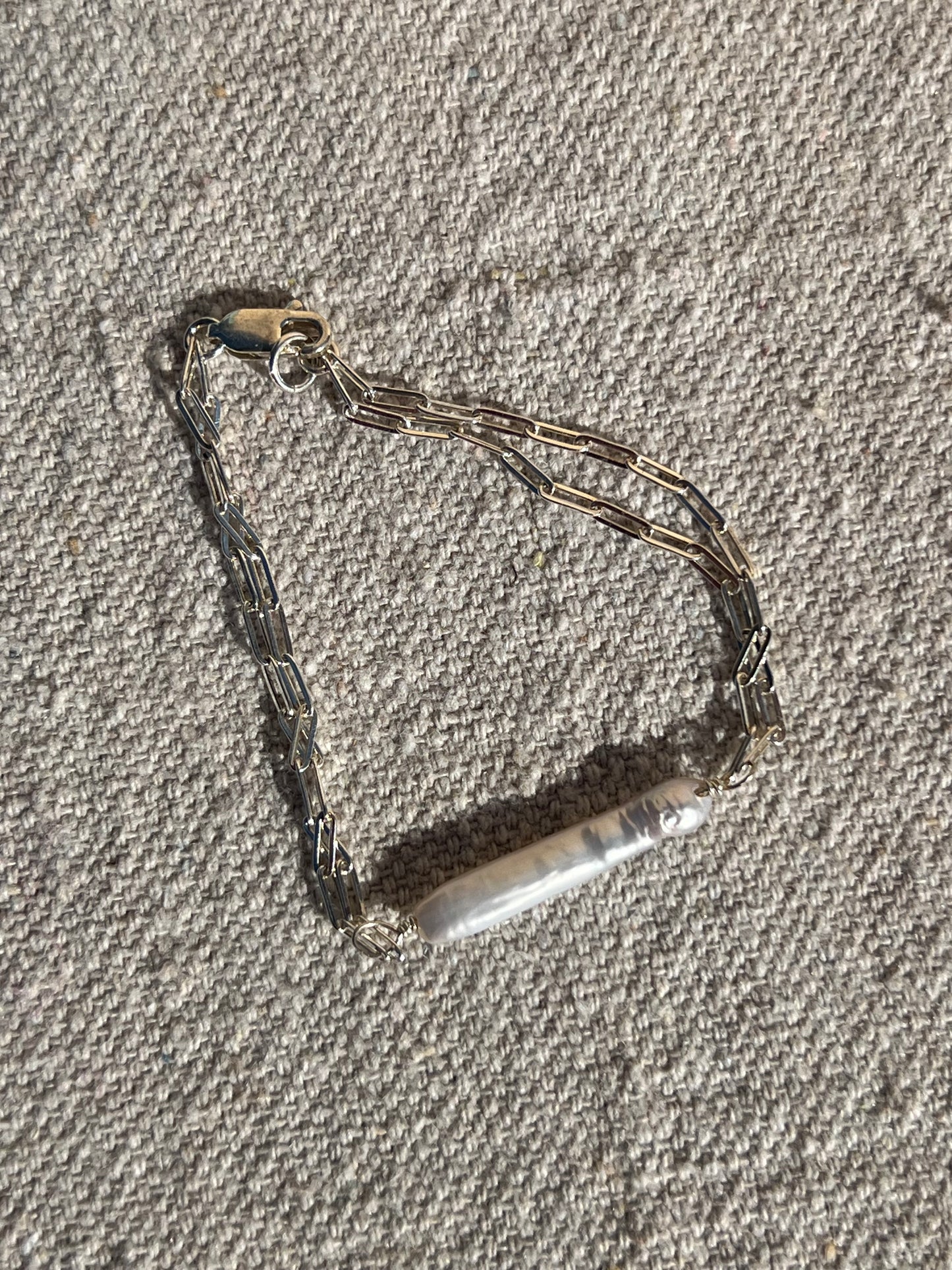 Double Clip Biwa Bracelet
