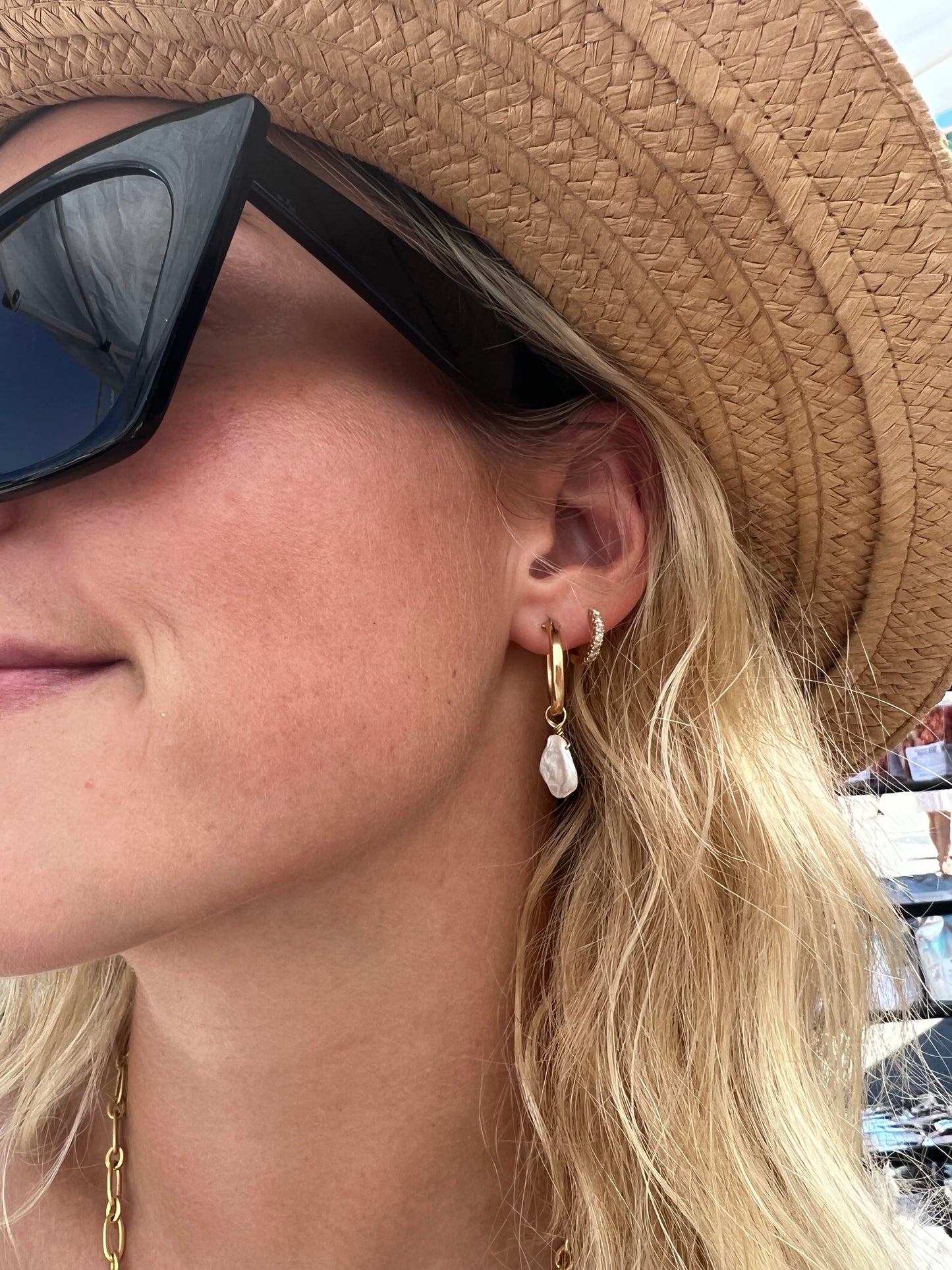 Keshi Earrings