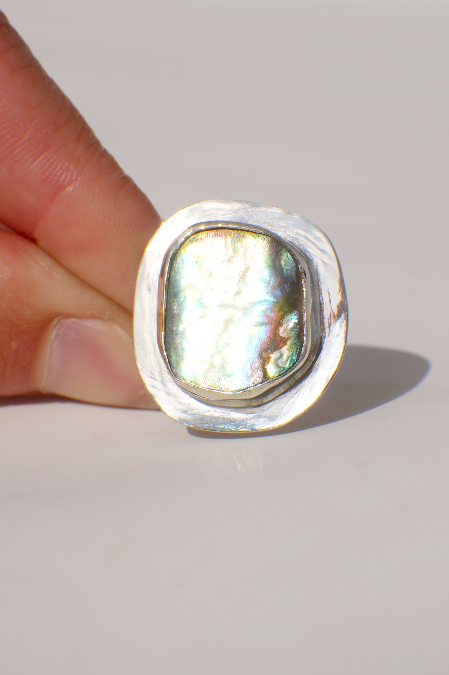 Abalone Ring 6.5