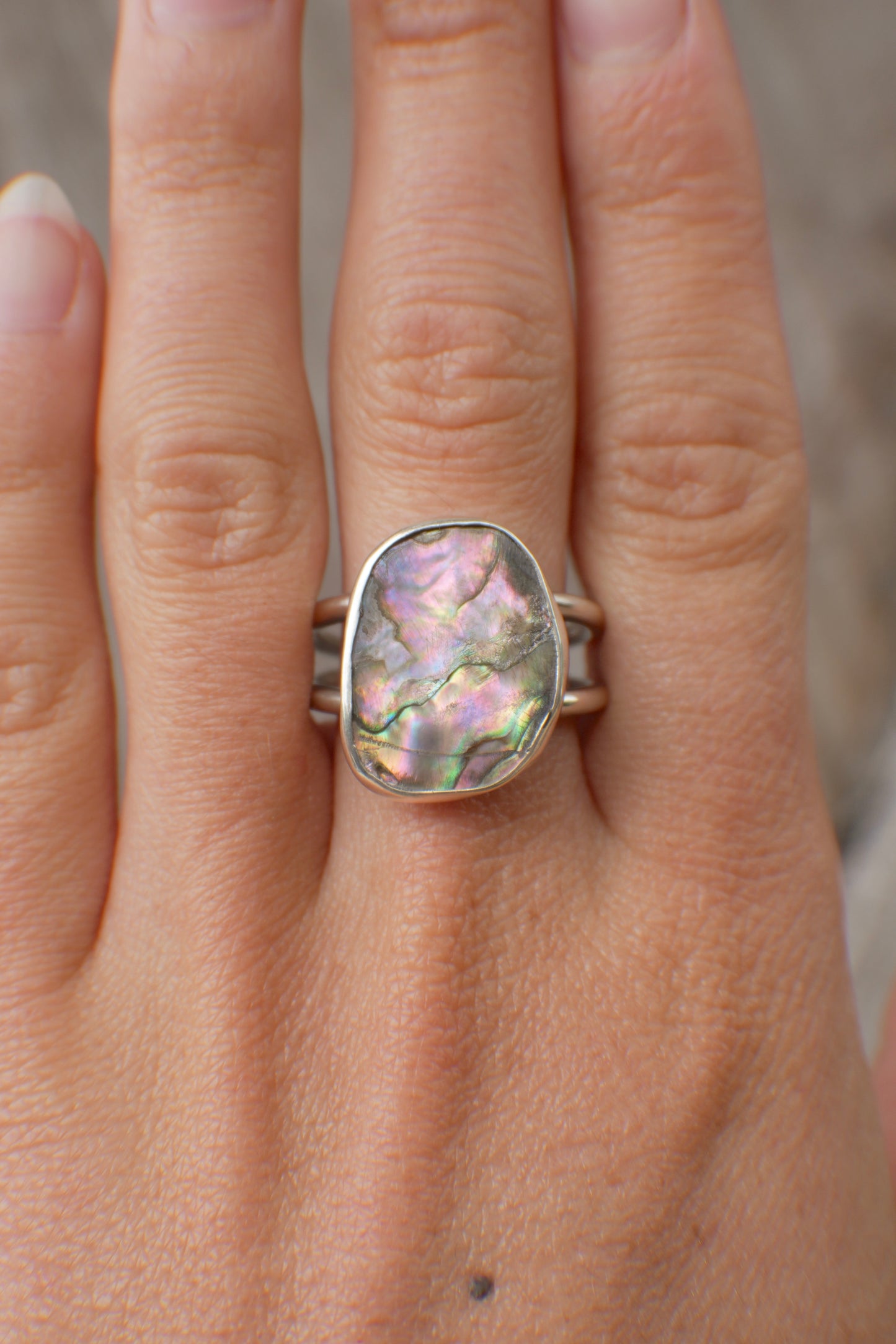 Abalone Ring 9