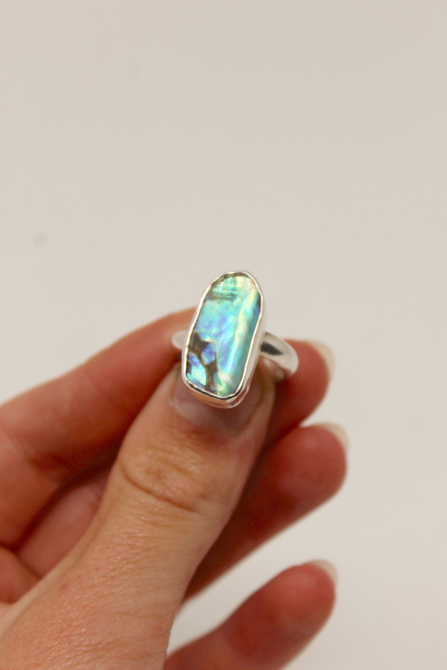 Abalone Ring - Size 6.5