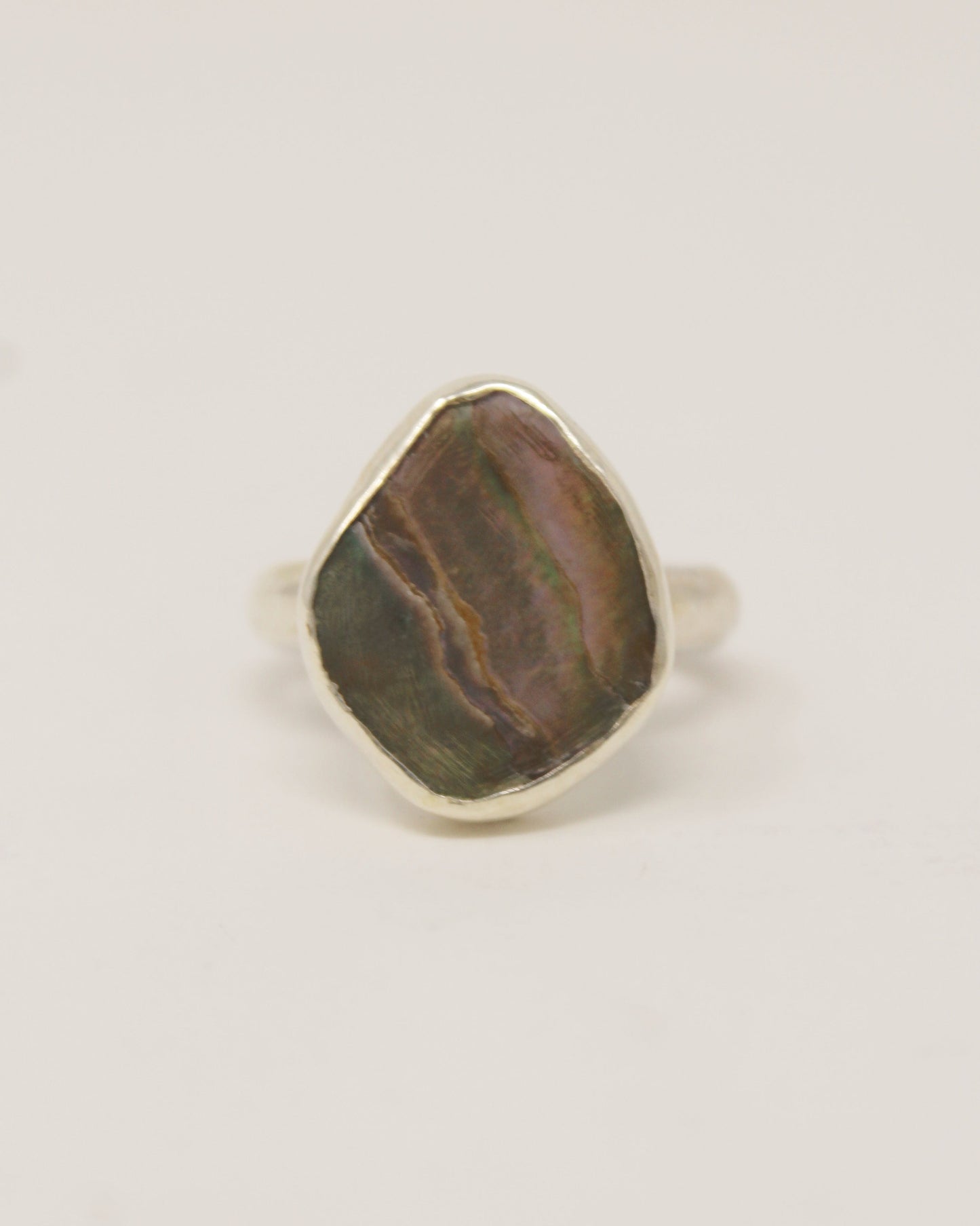 Abalone Ring - Size 8.5