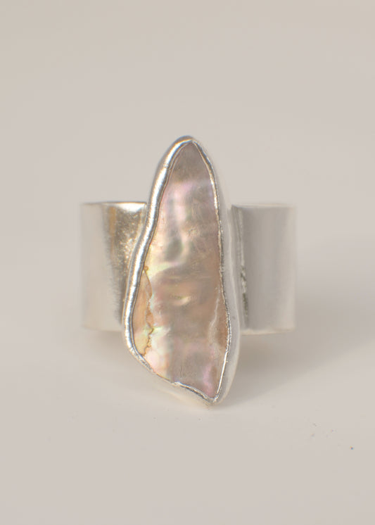 Abalone ring 7