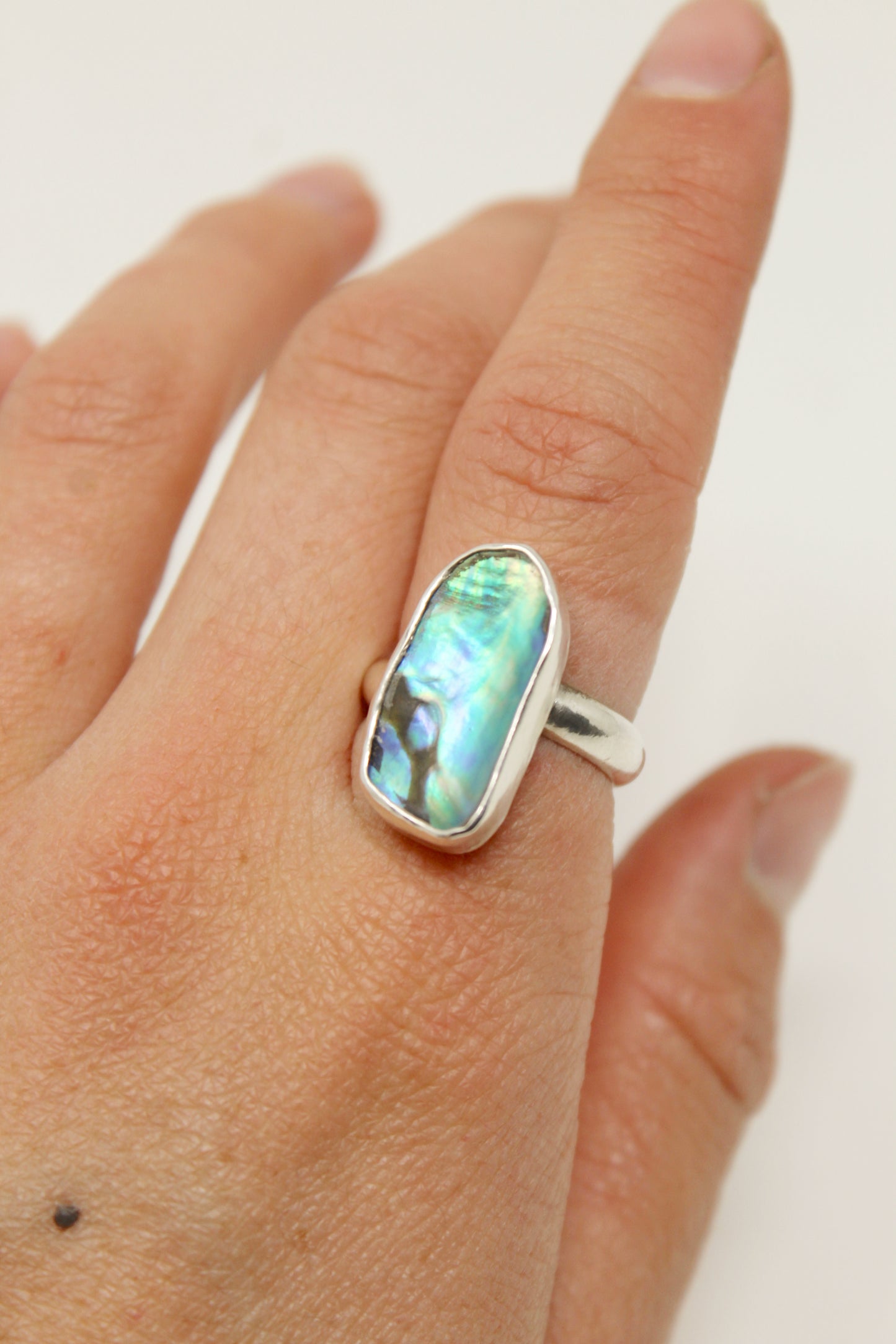 Abalone Ring - Size 6.5