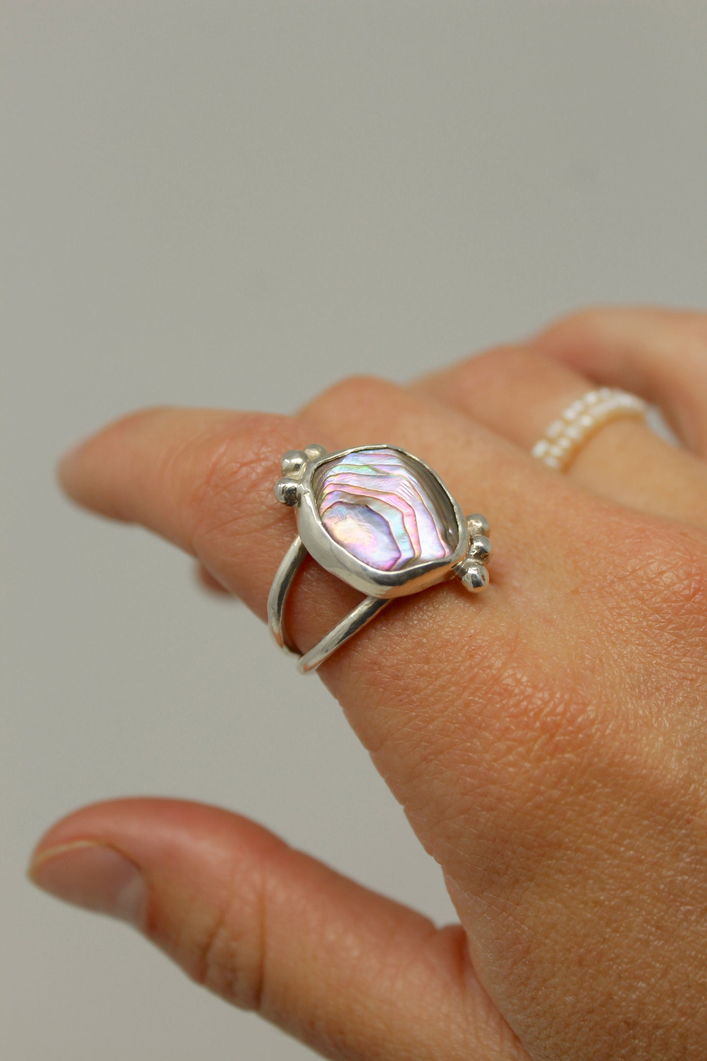 Abalone Ring - Size 7.25