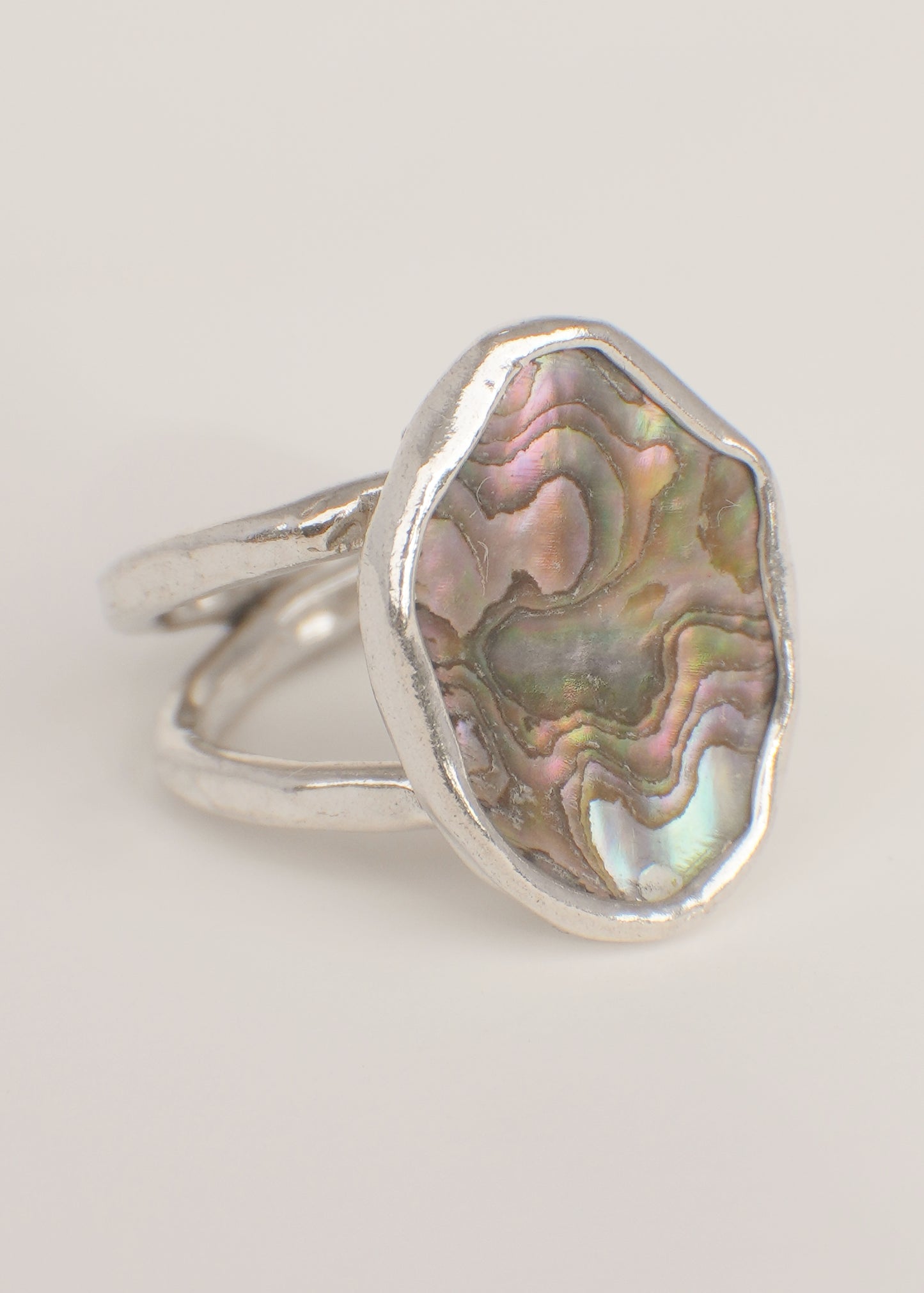 Abalone ring 5