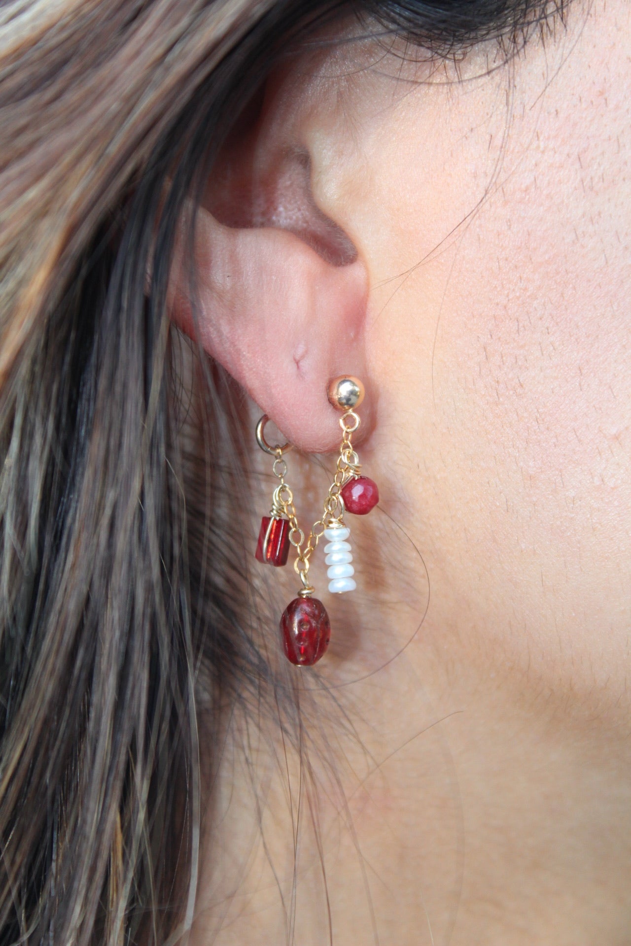 Lady Bug Earrings