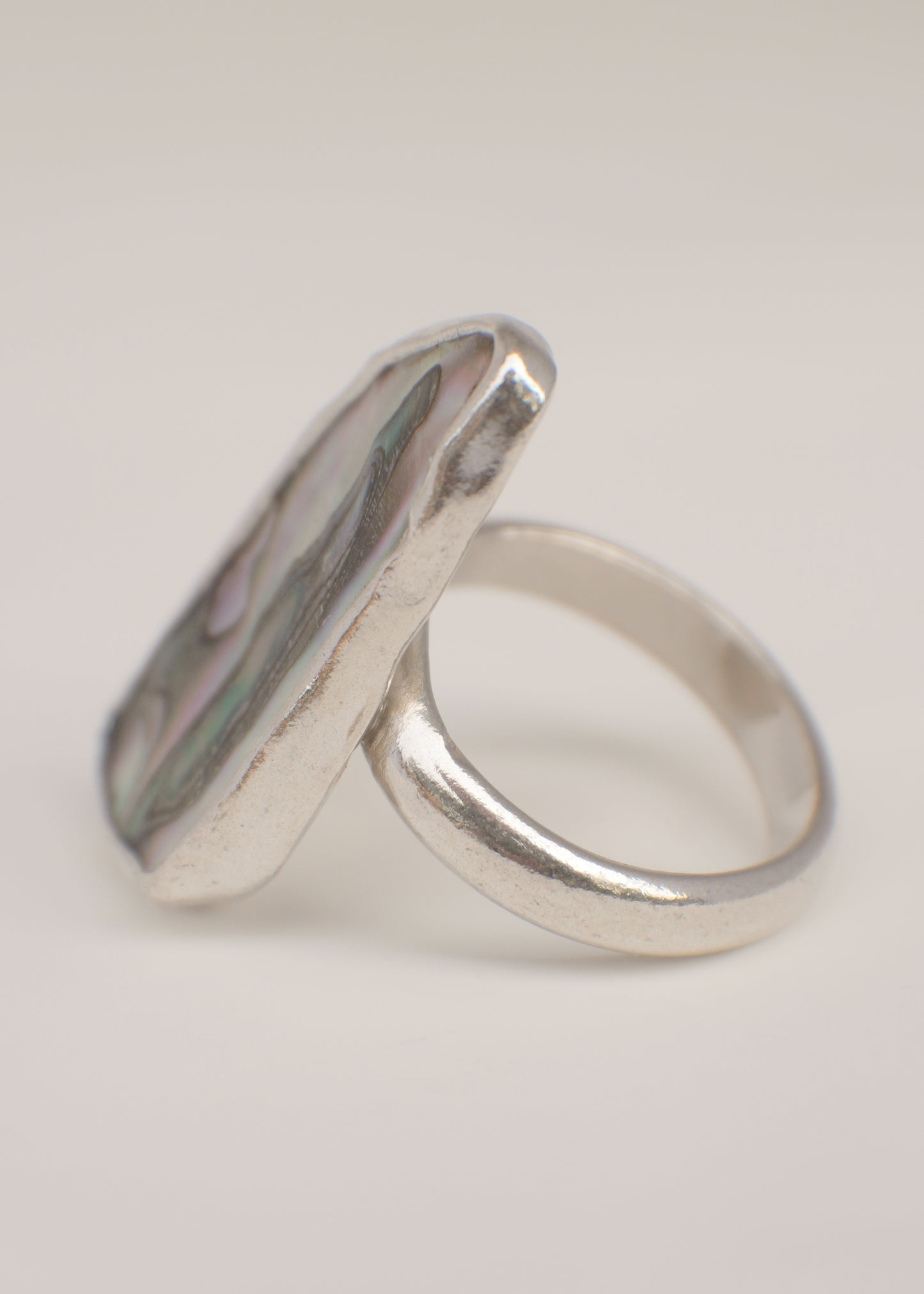 Abalone ring 8.5