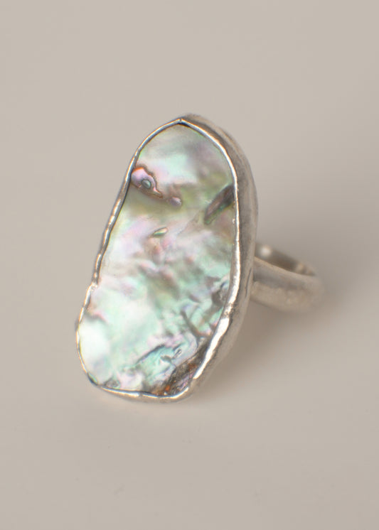 Abalone ring 7