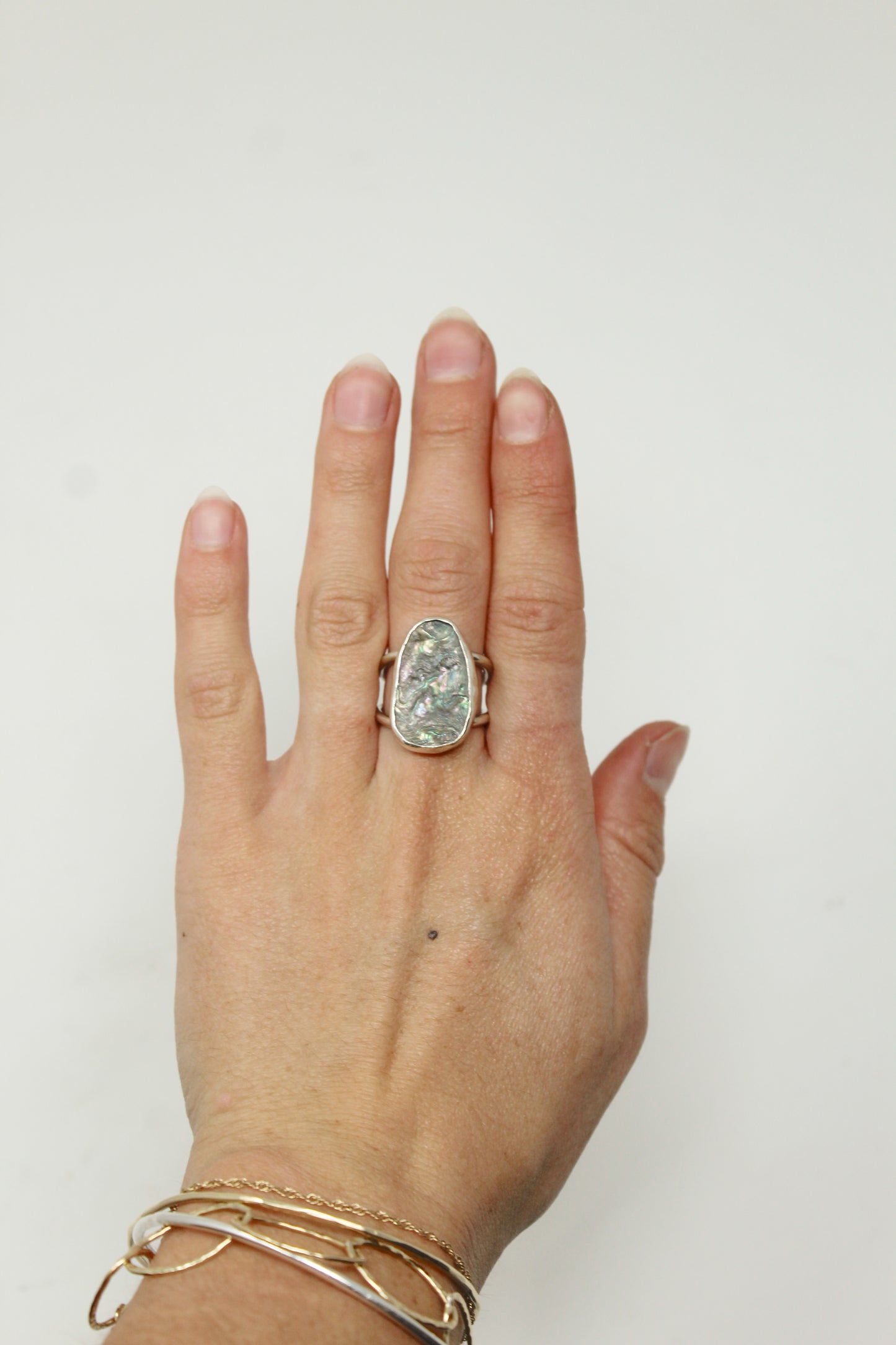 Abalone Ring - Size 6.5