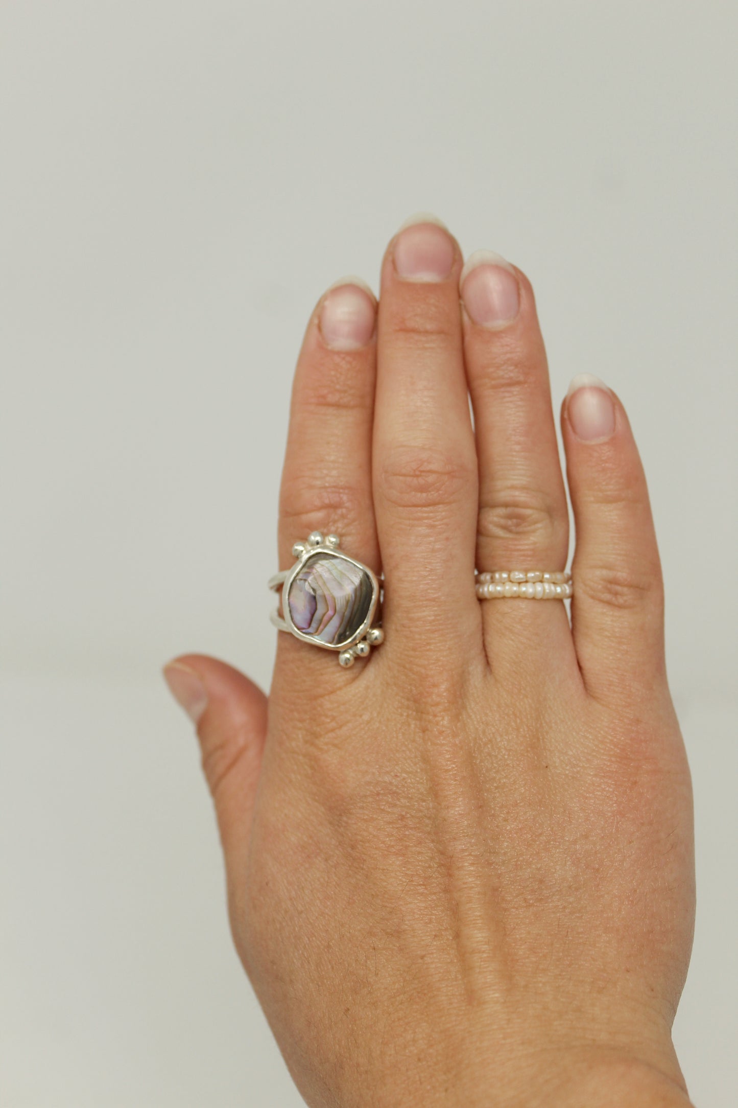 Abalone Ring - Size 7.25