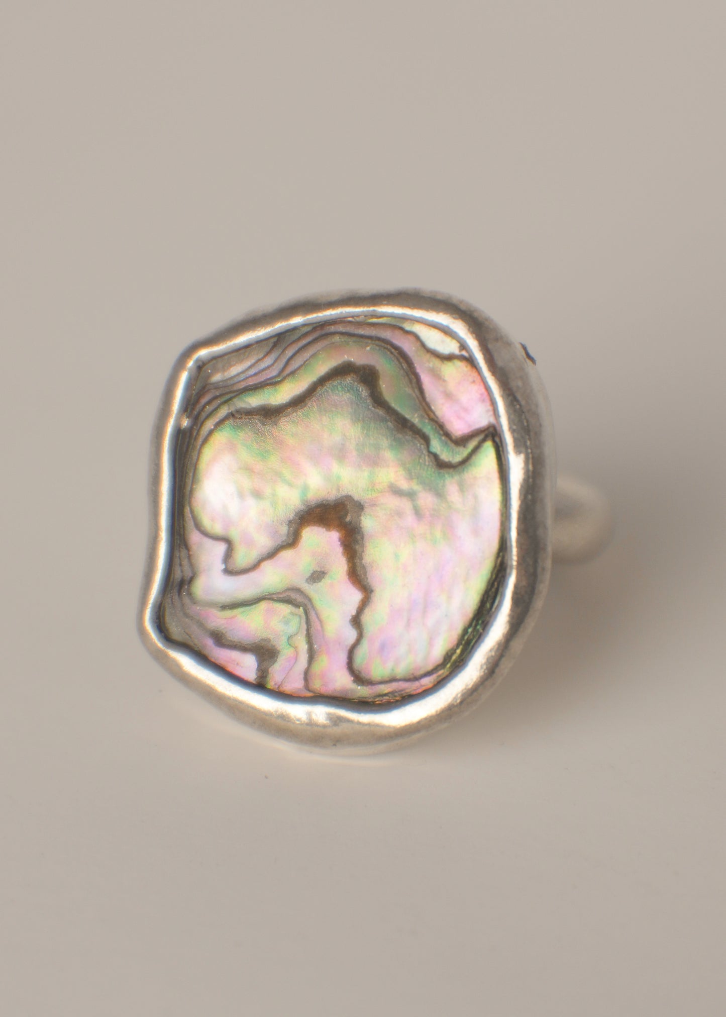 Abalone ring 5
