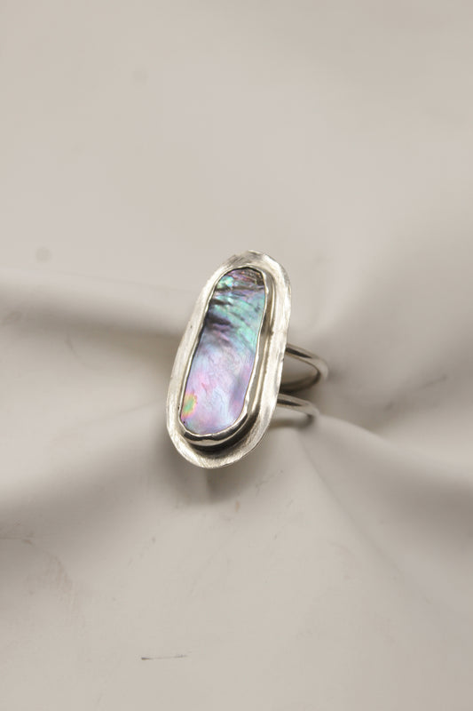 Abalone Ring - Size 9.25