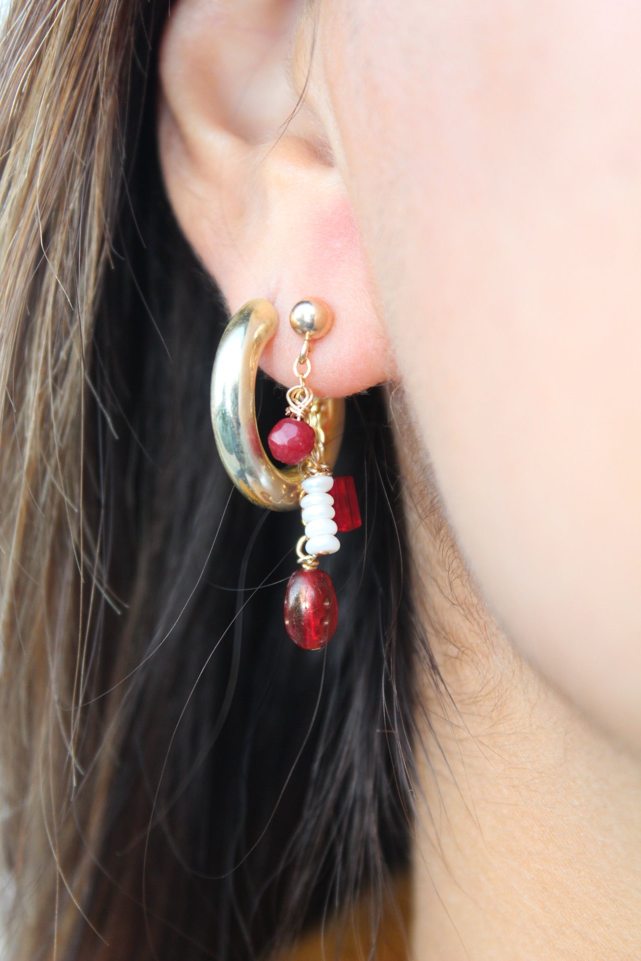 Lady Bug Earrings