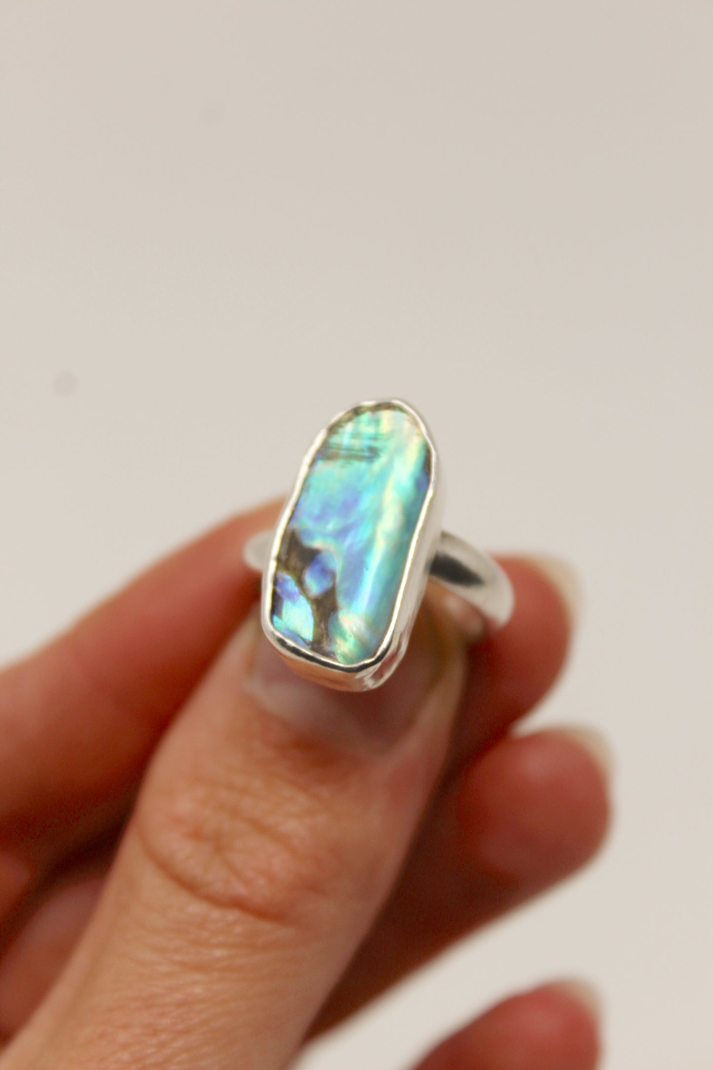 Abalone Ring - Size 6.5