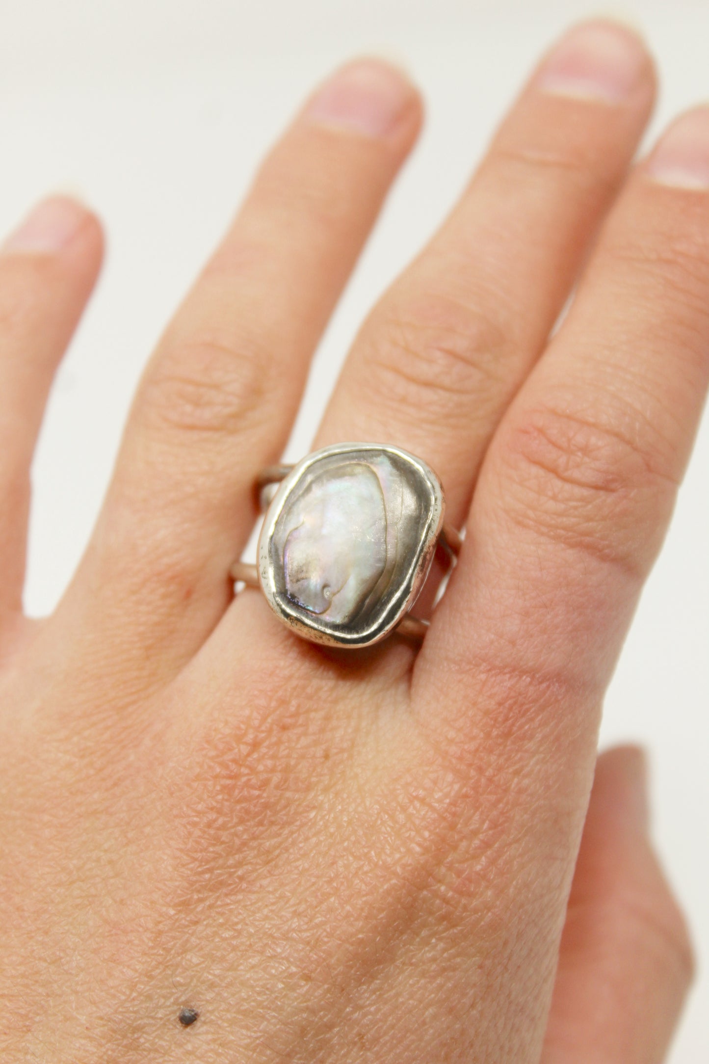 Abalone Ring - Size 8