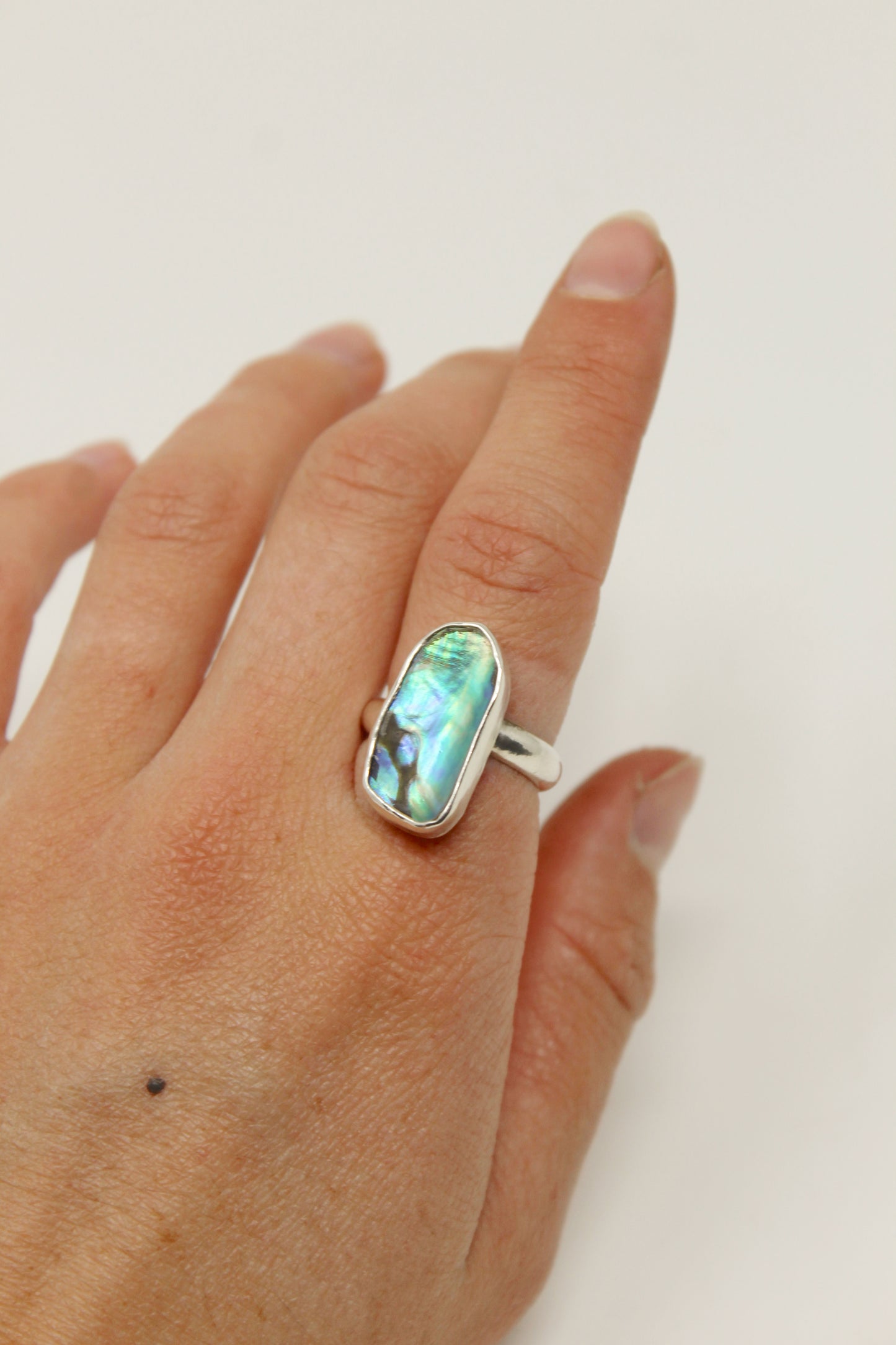 Abalone Ring - Size 6.5