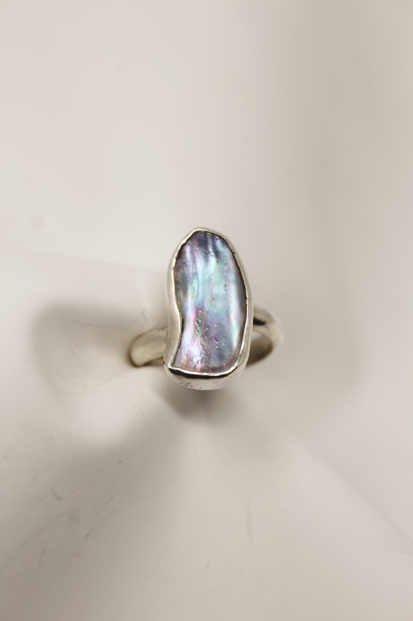 Abalone Ring - Size 8