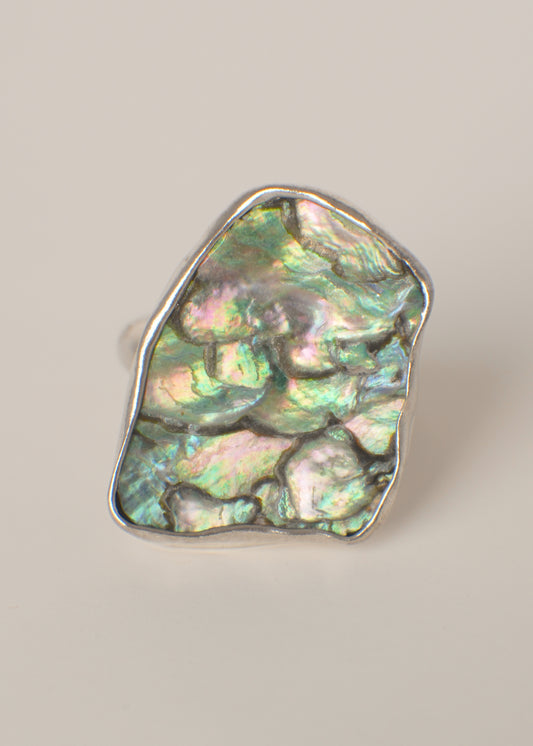 Abalone ring 7