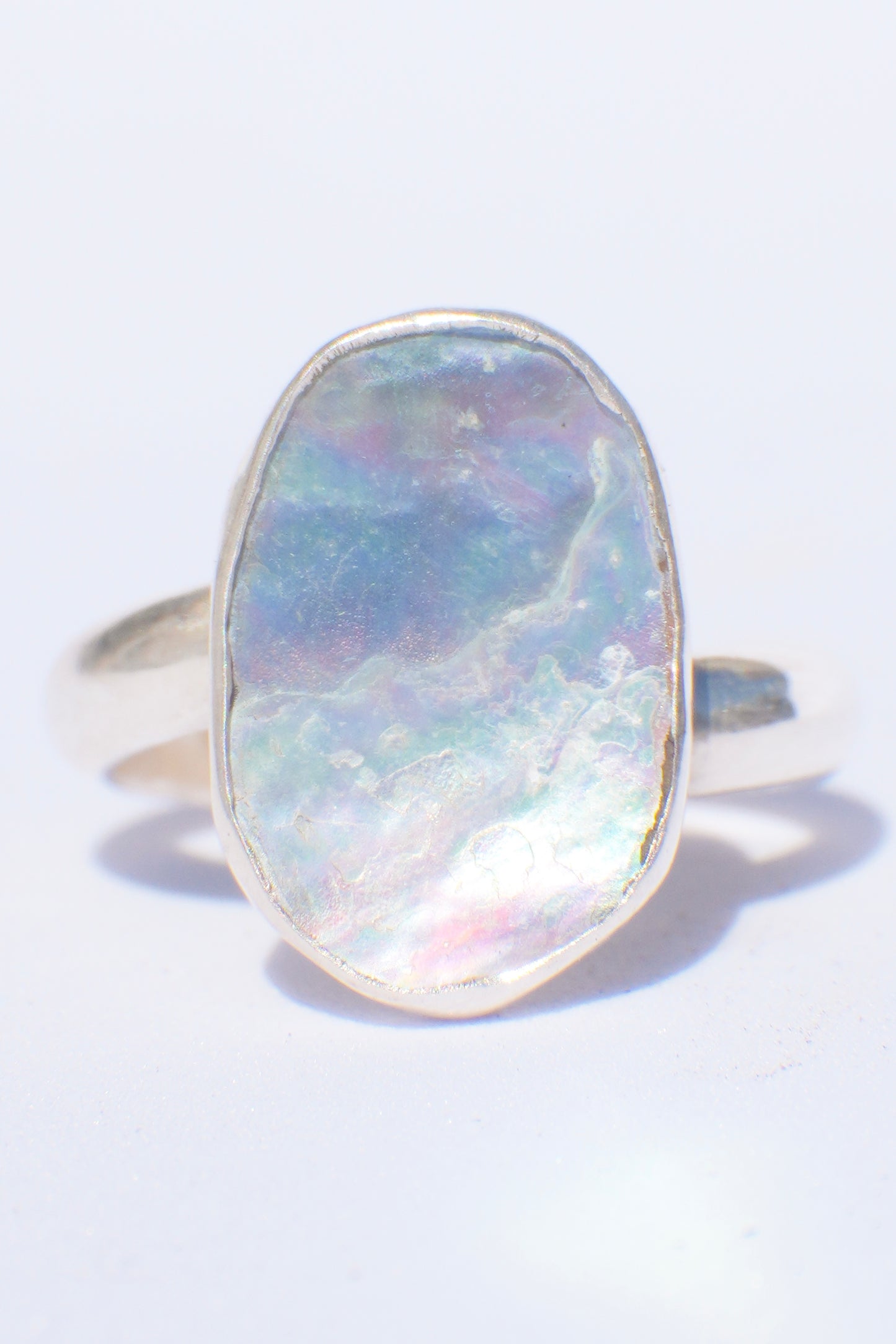 Abalone Ring 9.5