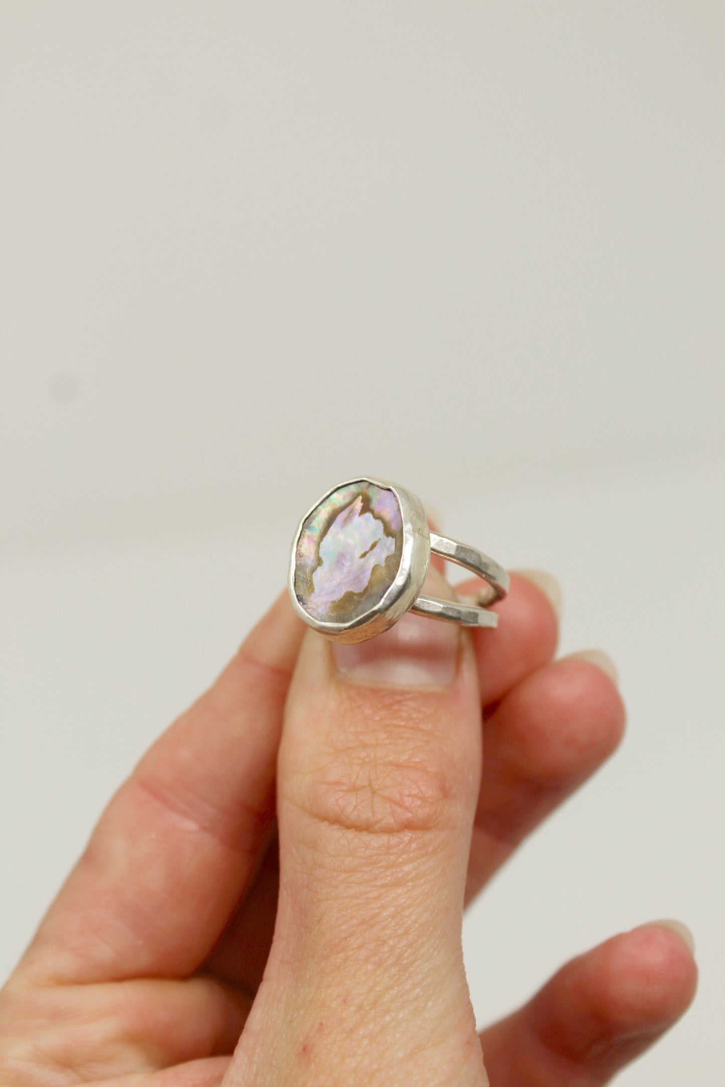 Abalone Ring - Size 6