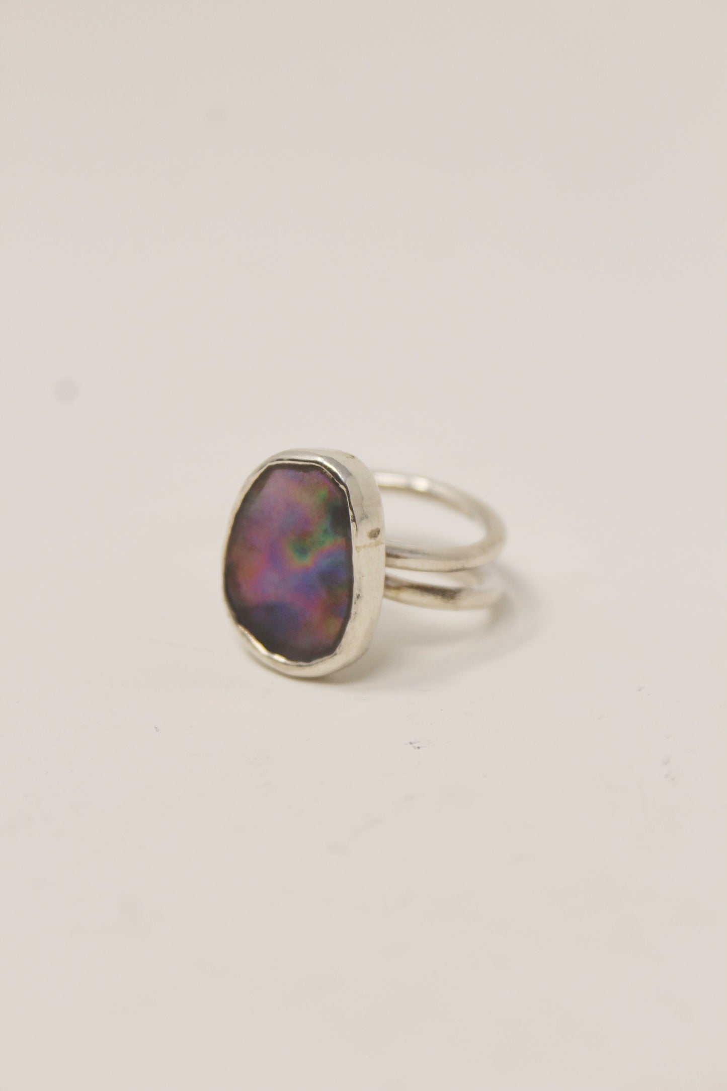 Abalone Ring - Size 6.75