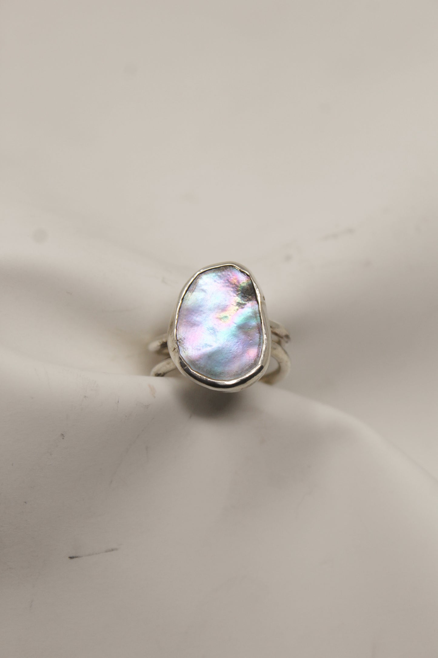 Abalone Ring - Size 6.75